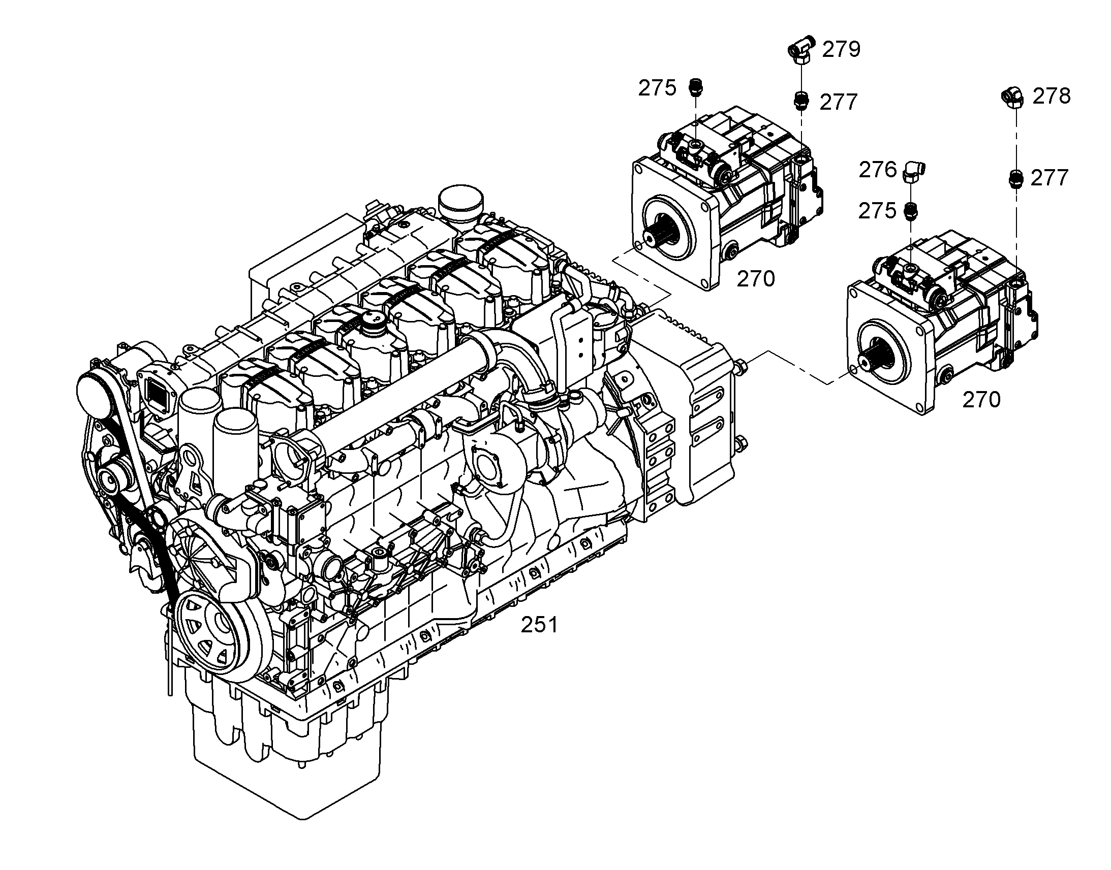 СИСТЕМА ПРИВОДА AG 936 G 041 10117005 LIEBHERR