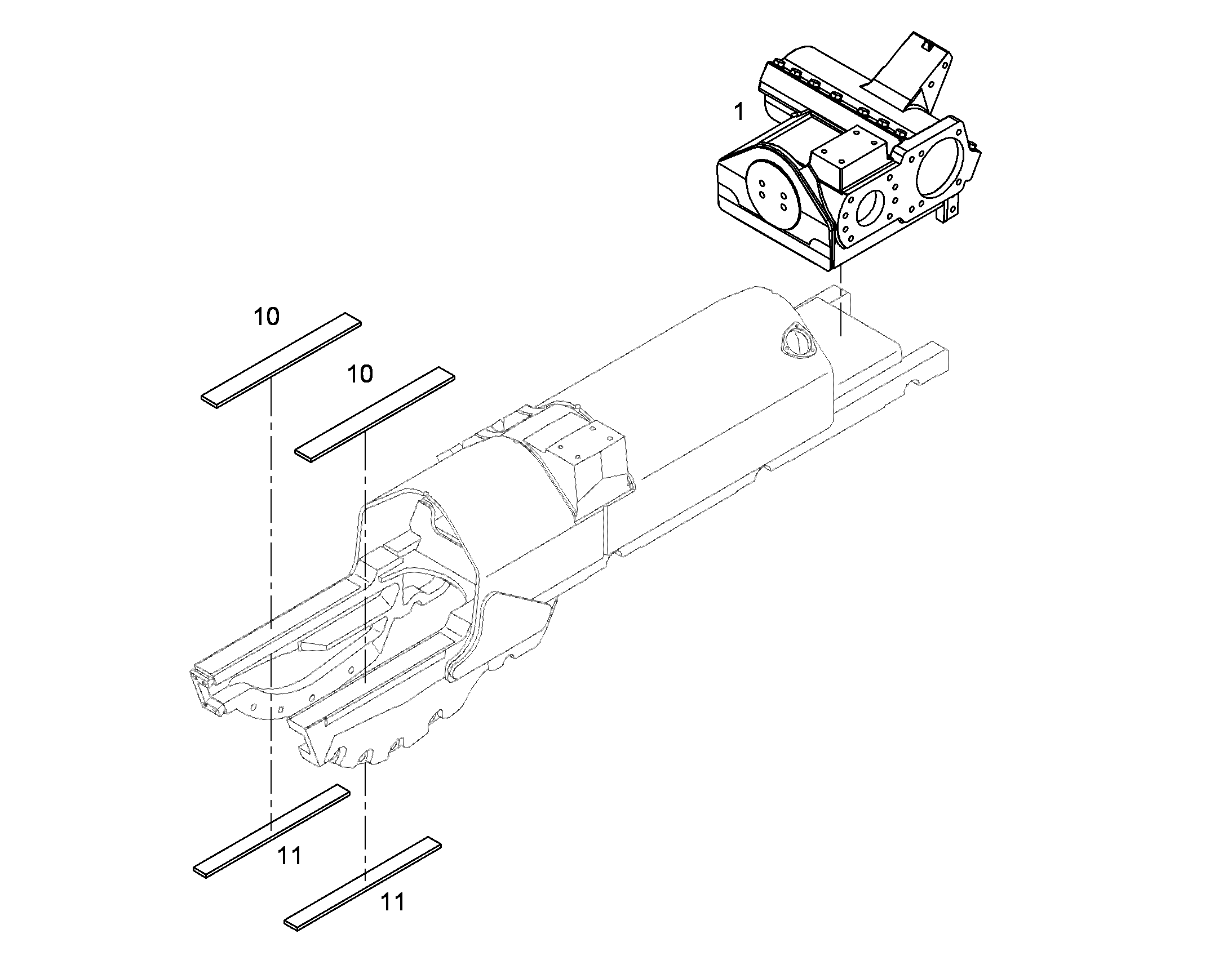 ПЛАНКА 9816054 LIEBHERR