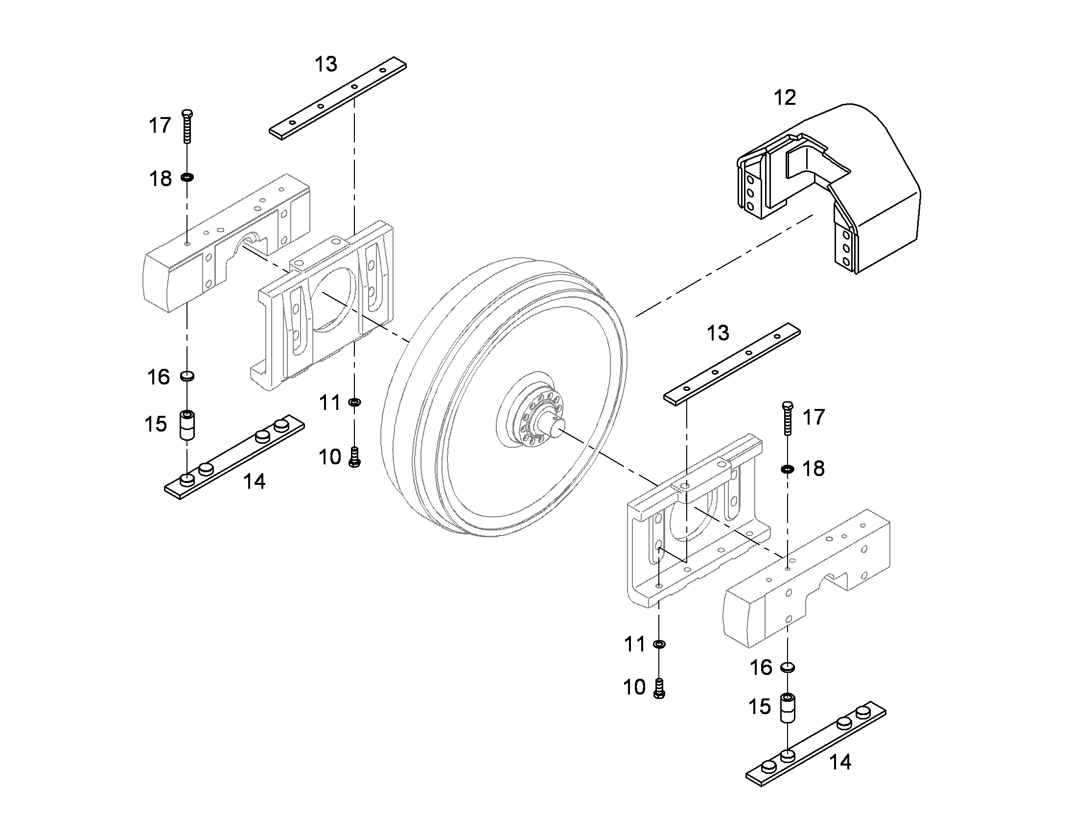 ПЛАНКА 9815899 LIEBHERR