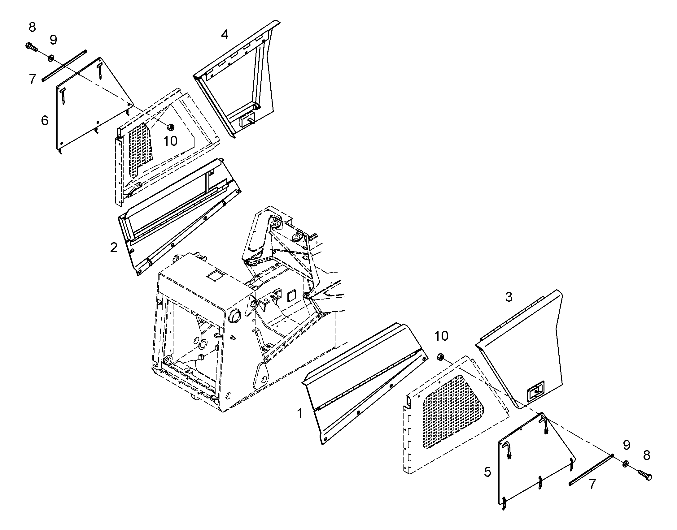 ПЛАНКА 9407267 LIEBHERR