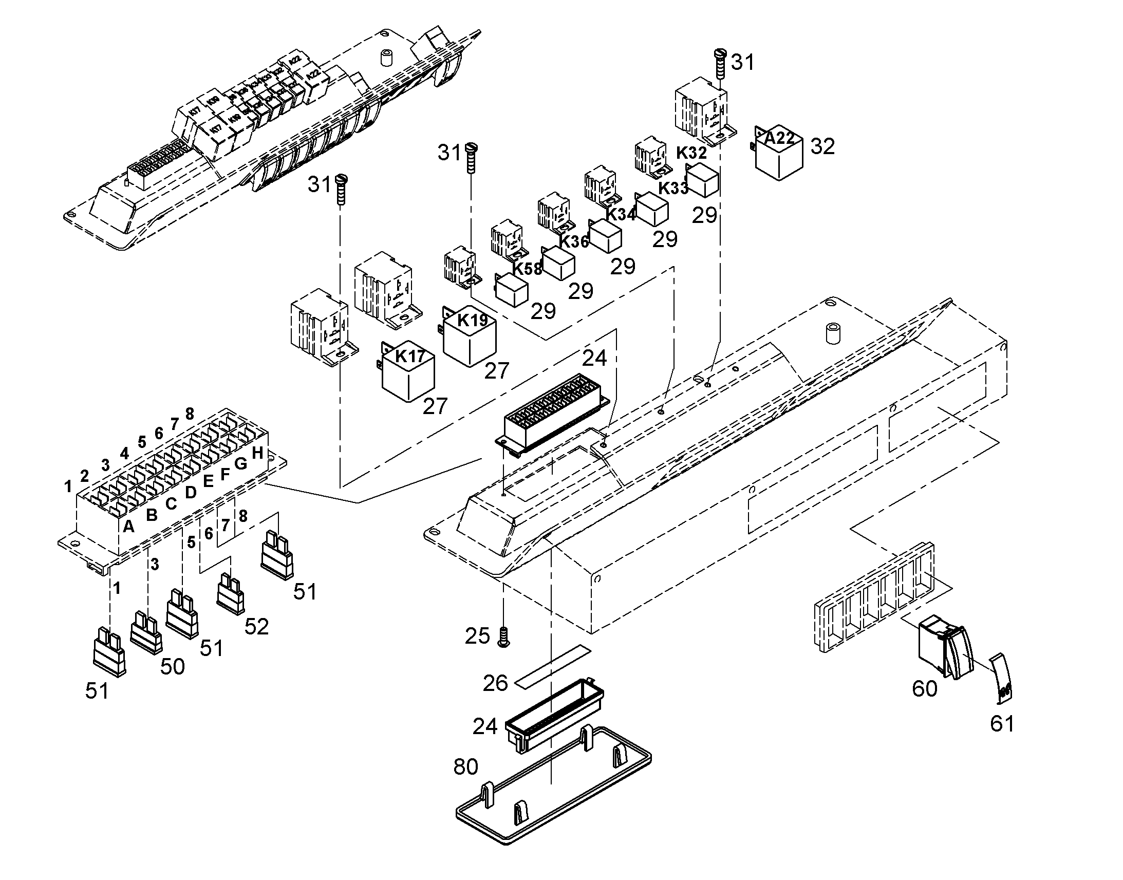 ВСТАВКА С СИМВОЛОМ 10285636 LIEBHERR