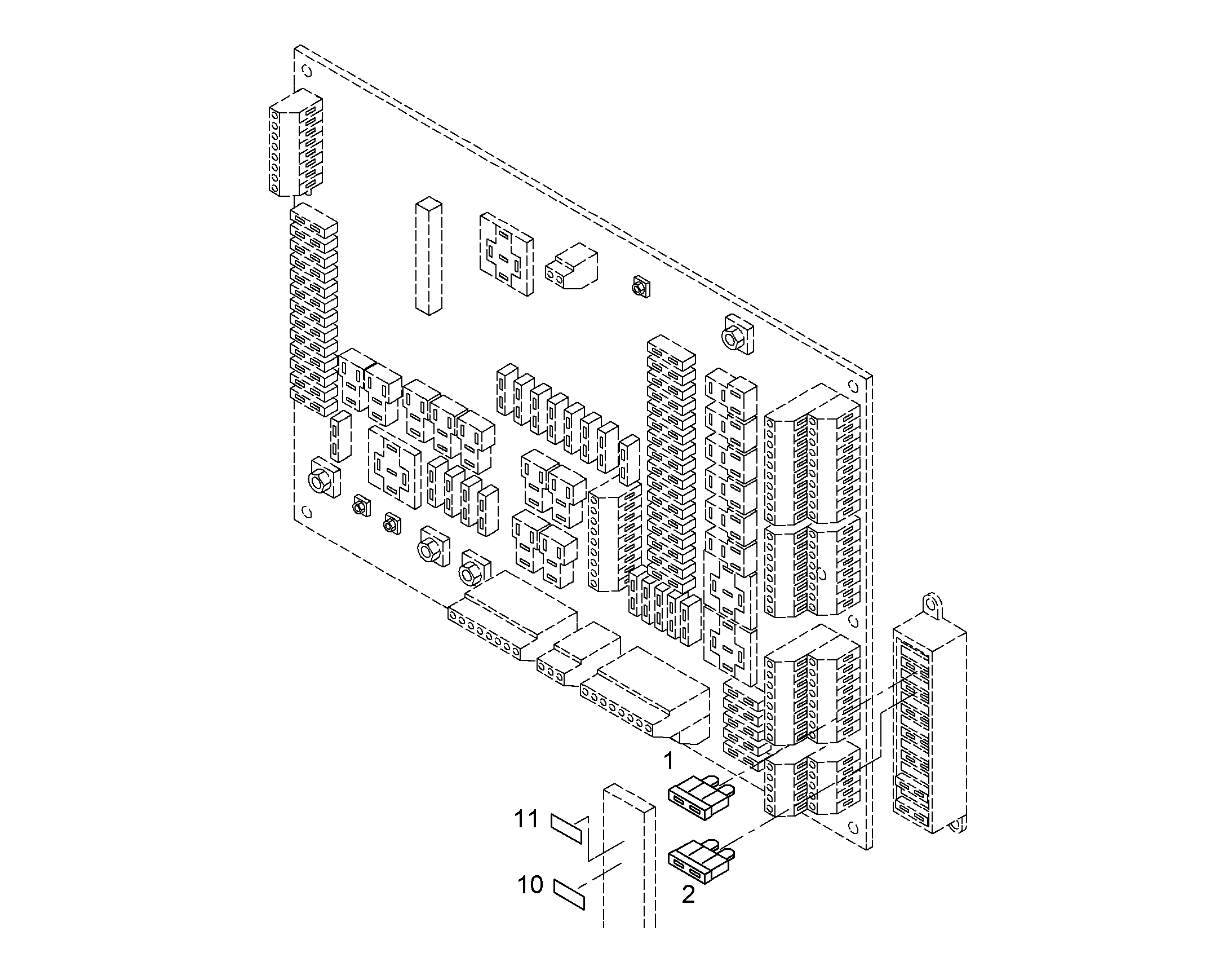 НАКЛЕЙКА F79 7,5A 52mmX16mm 9403155 LIEBHERR