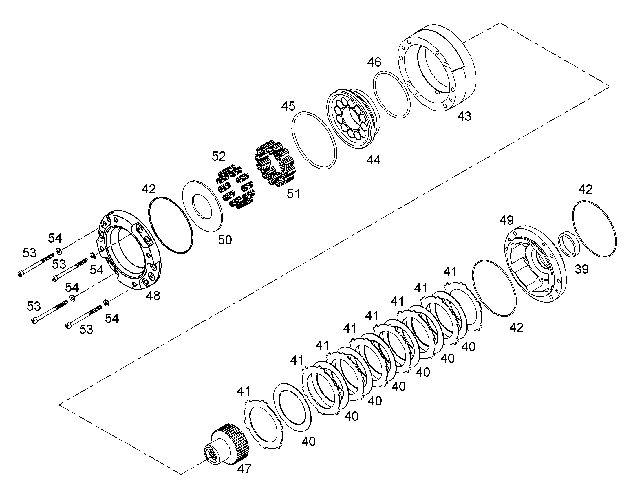 Прижимная пружина 10288948 LIEBHERR