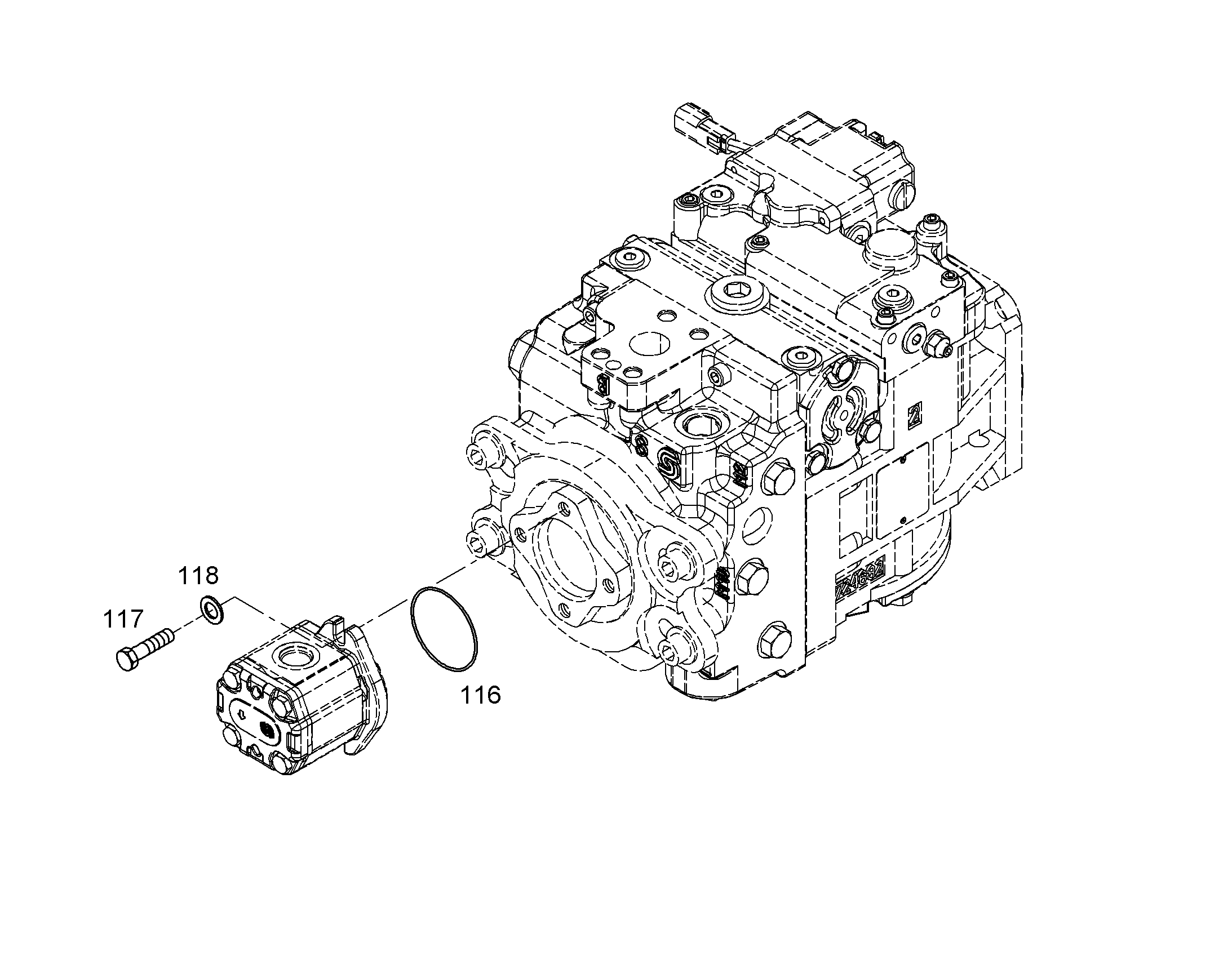 УПЛОТНИТЕЛЬНОЕ КОЛЬЦО 10293232 LIEBHERR