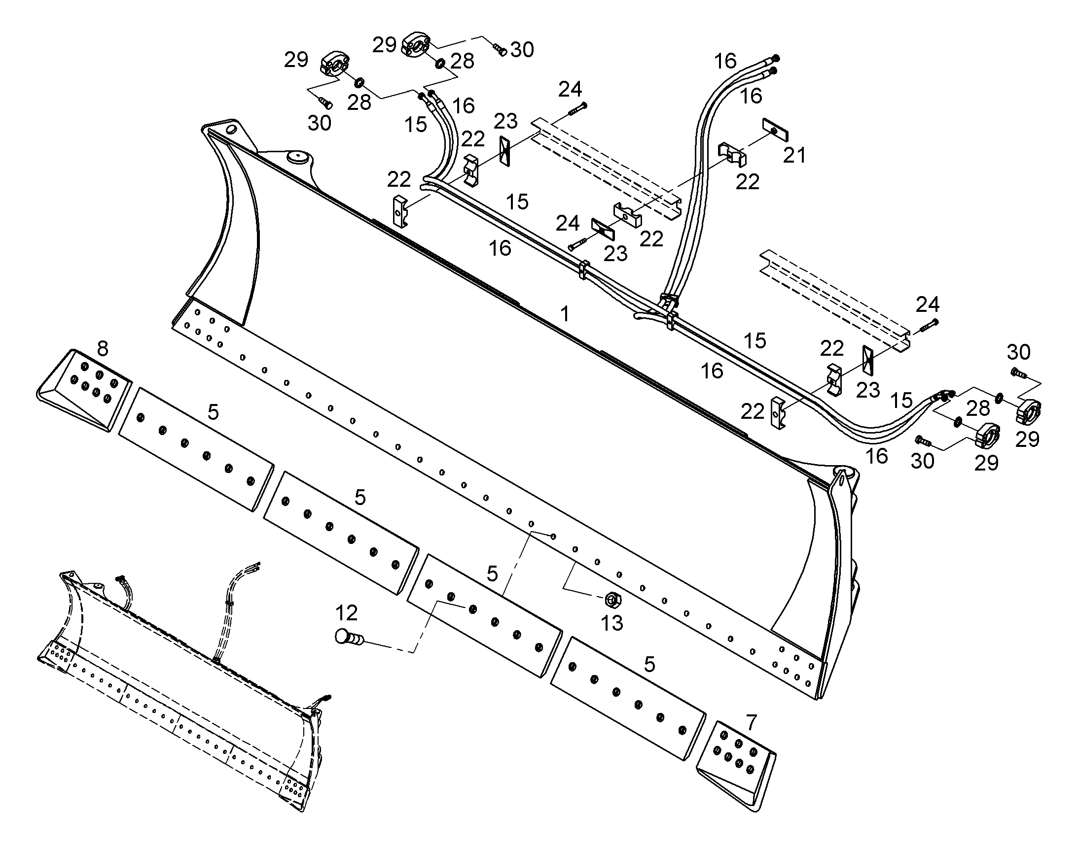 ШЛАНГ 12X4350 10228228 LIEBHERR