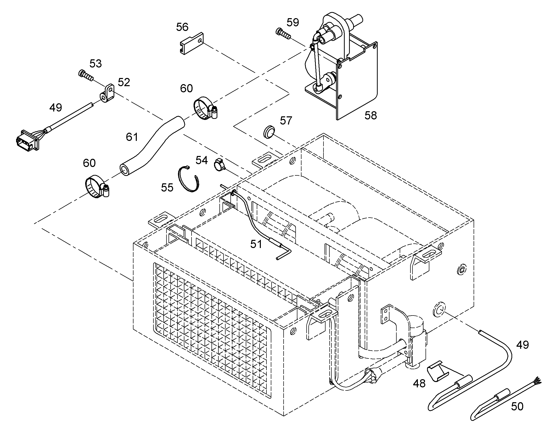КОМПЛЕКТ КАБЕЛЕЙ 10294806 LIEBHERR