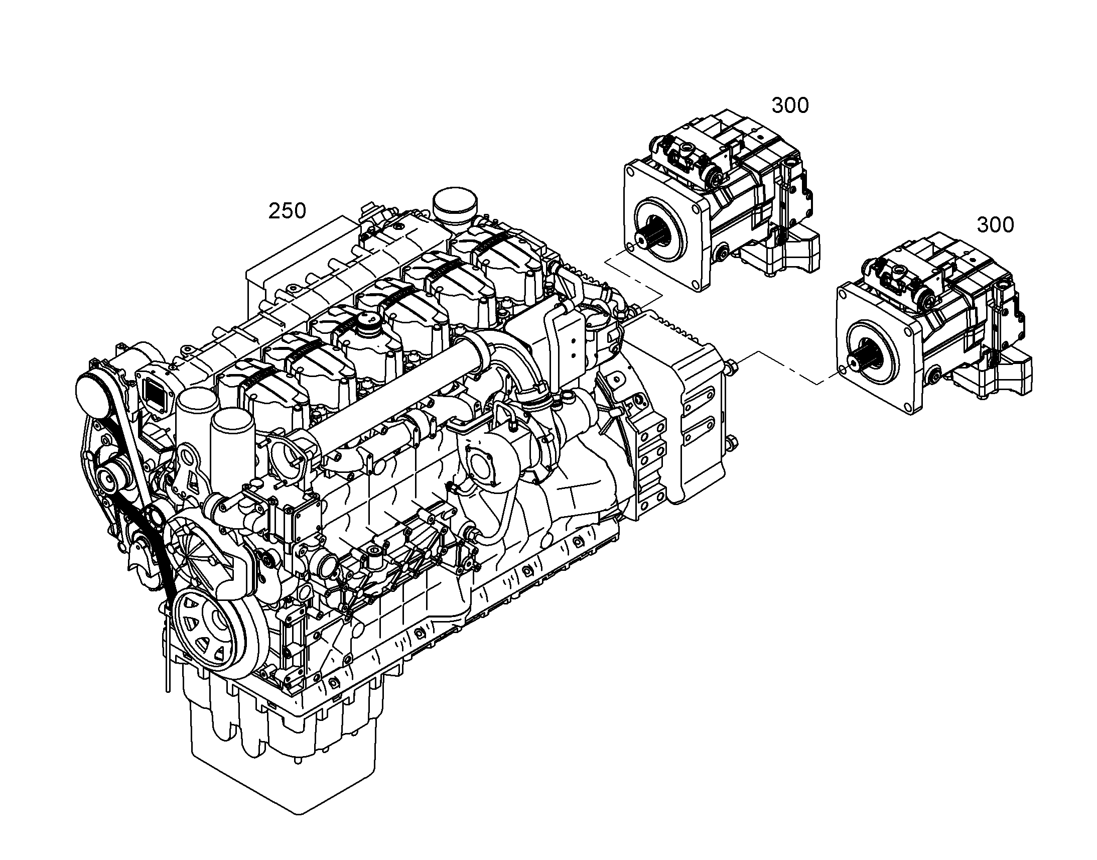 СИСТЕМА ПРИВОДА AG 946 G 060 10117296 LIEBHERR