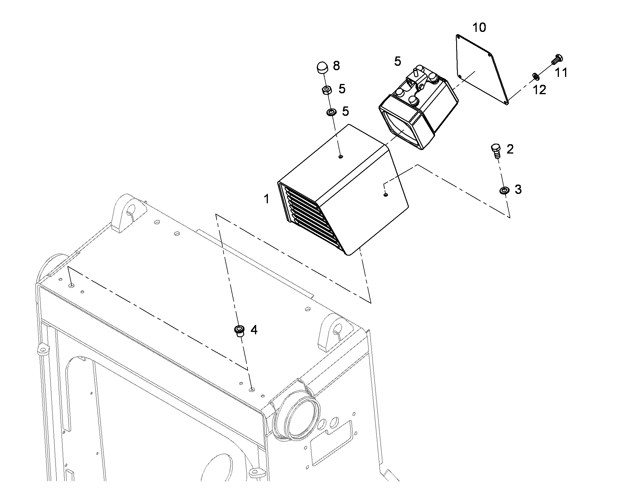 КОРПУС 9409314 LIEBHERR