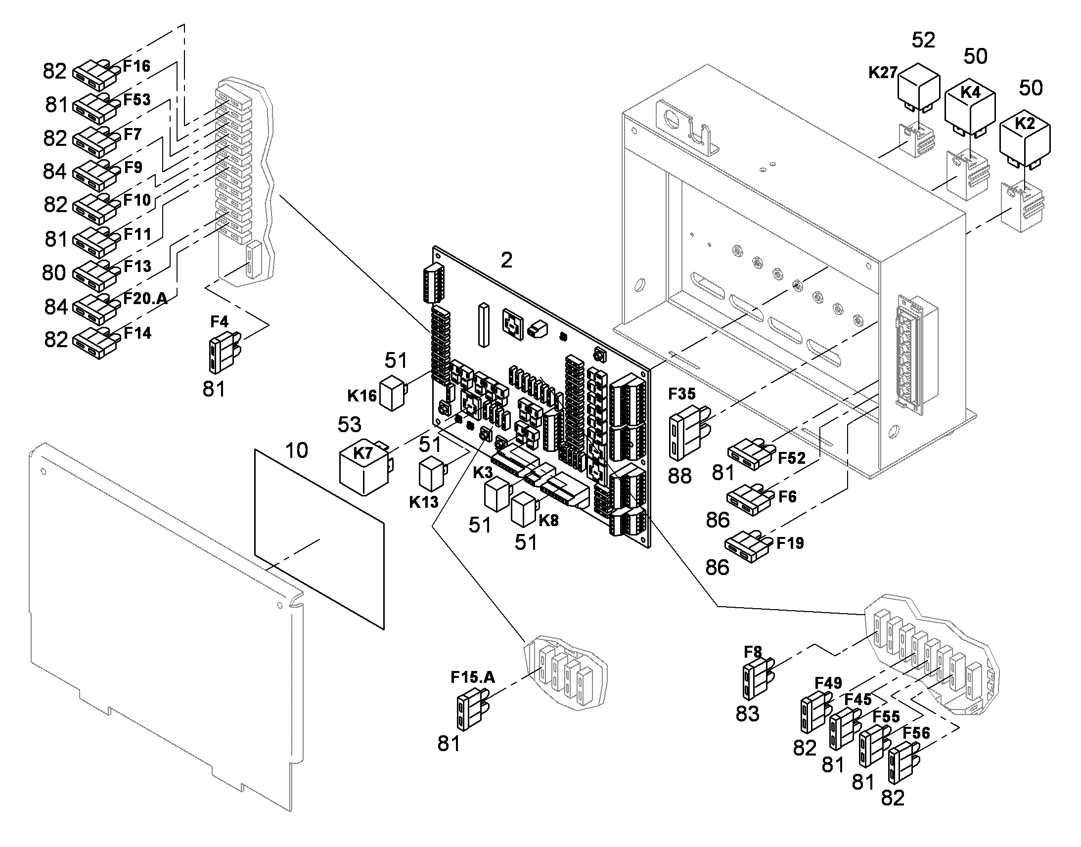 ЭЛЕКТРООБОРУДОВАНИЕ 10015842 LIEBHERR