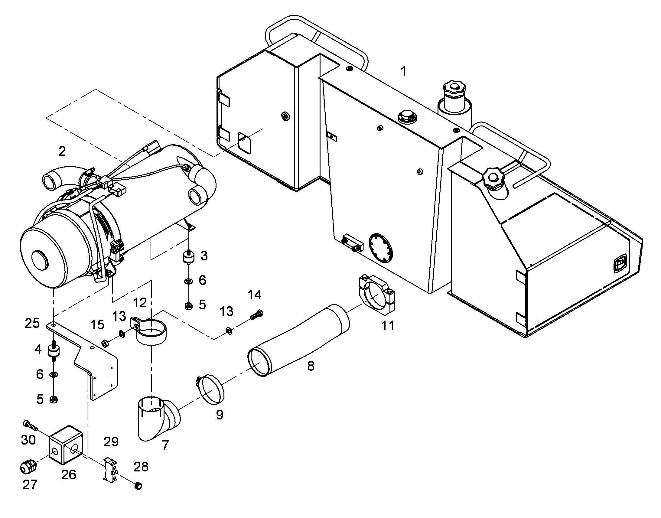 КОРПУС 10029446 LIEBHERR