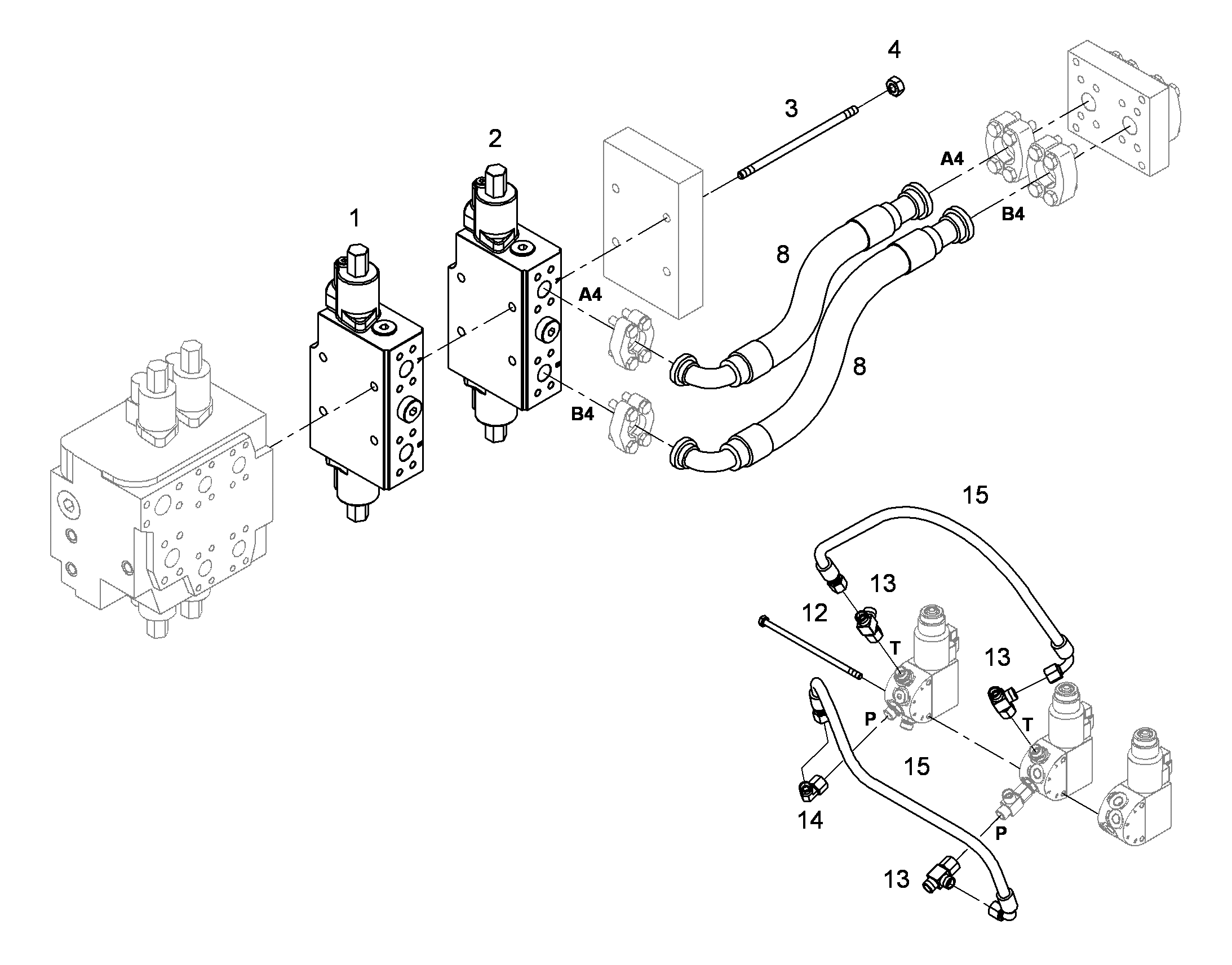 ШЛАНГ 25X600 10300226 LIEBHERR