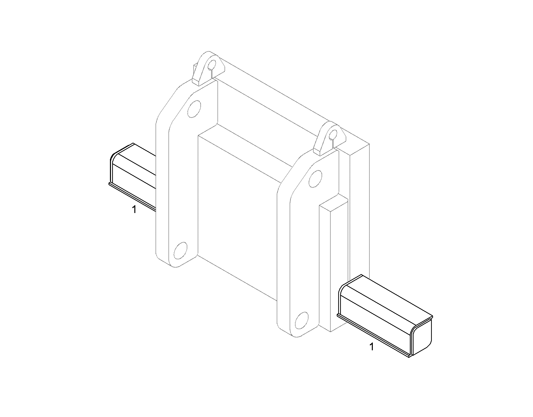 ДОРАБОТКА, ПРОТИВОВЕС 9411257 LIEBHERR