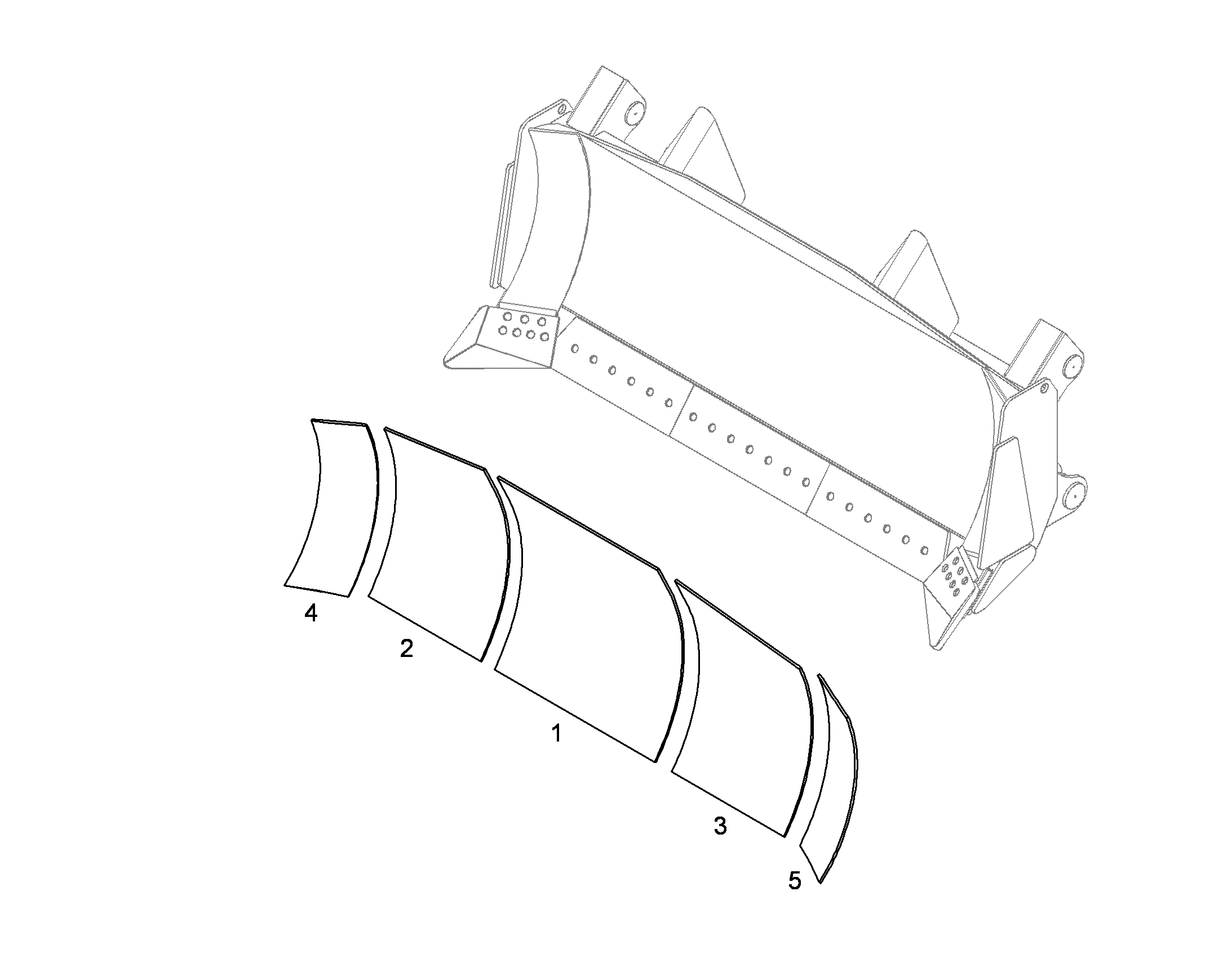 ПЛАСТИНА ИЗНАШИВАЮЩАЯСЯ 9413225 LIEBHERR