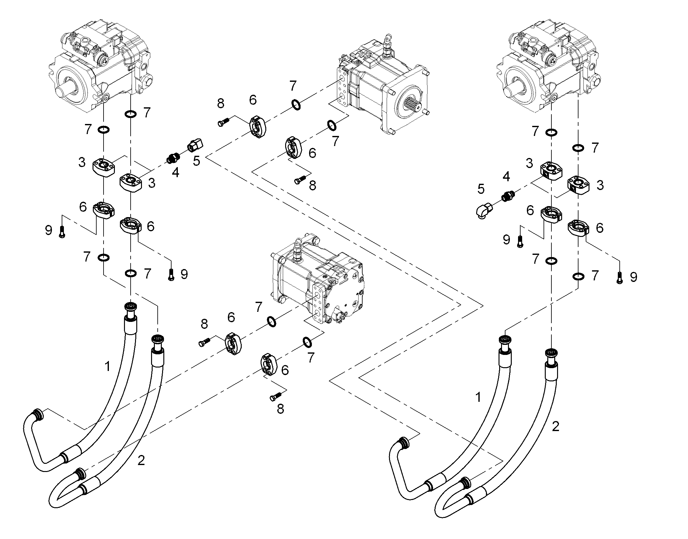 ИЗМЕРИТЕЛЬНЫЙ ФЛАНЕЦ 10316034 LIEBHERR