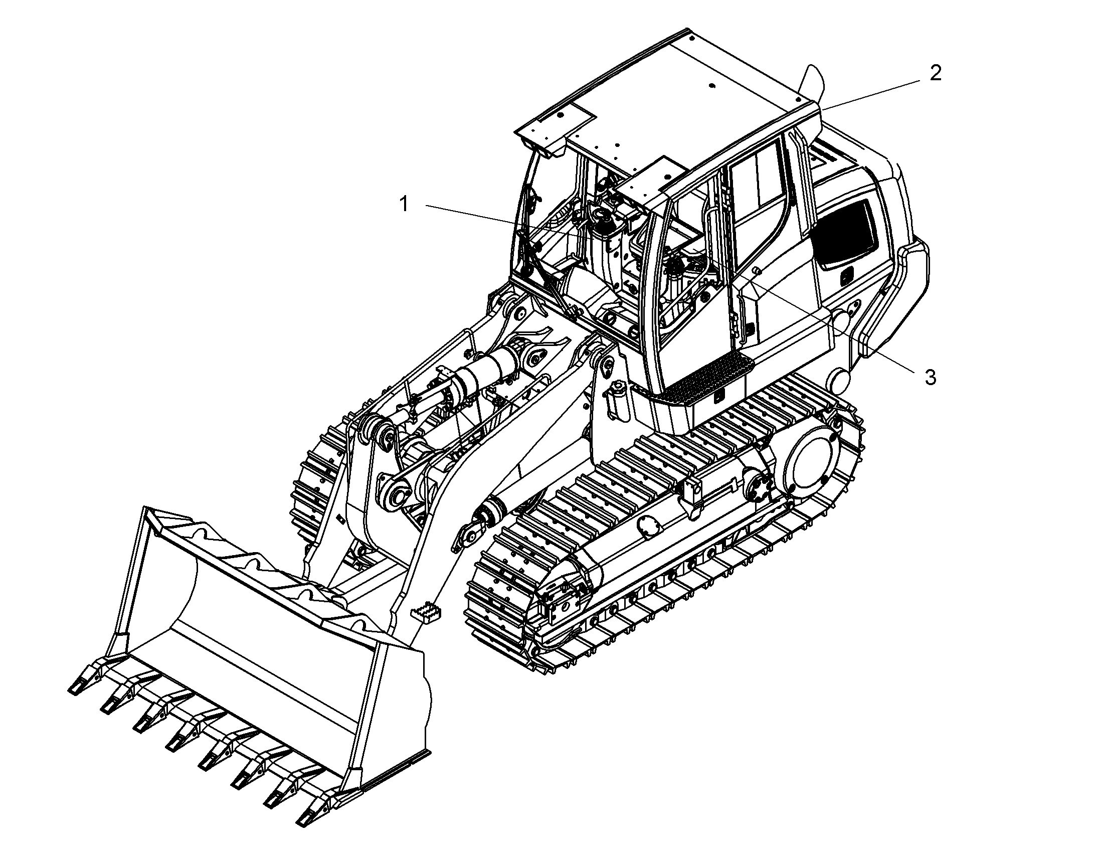 ПЕРЕДНЕЕ ИЗОЛИРУЮЩЕЕ СТЕКЛО 10319170 LIEBHERR
