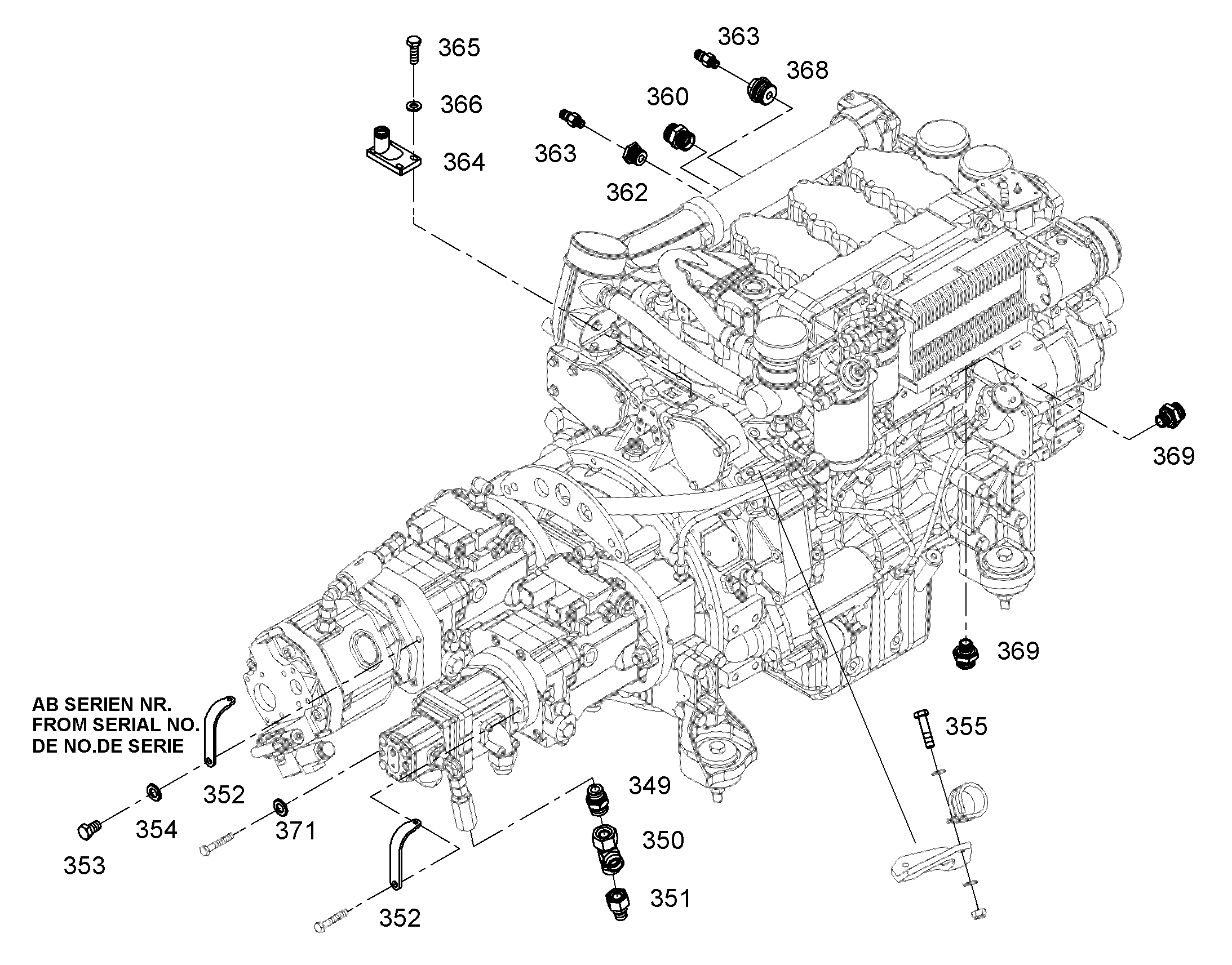 НАКЛАДКА СОЕДИНИТЕЛЬНАЯ 10304909 LIEBHERR