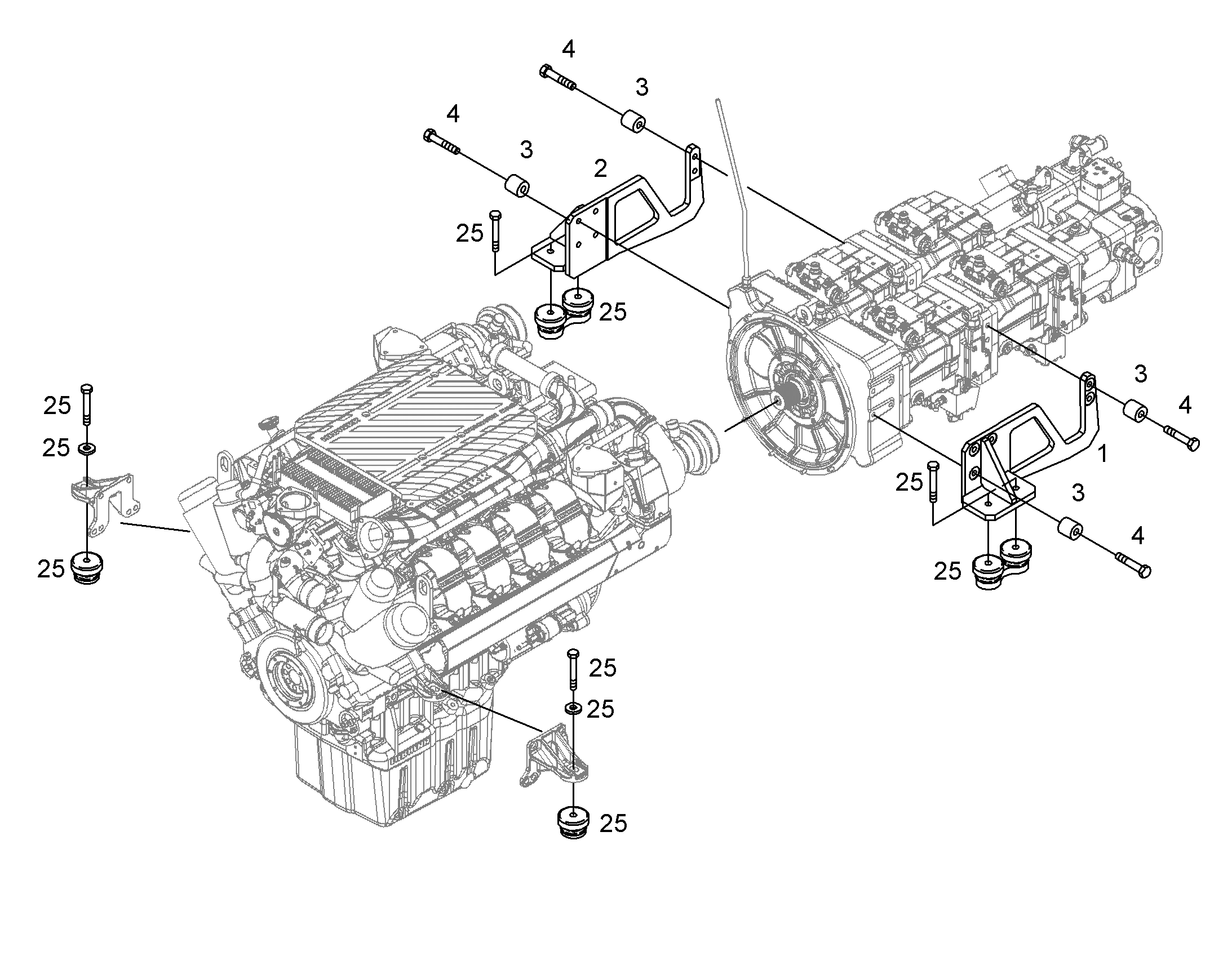 ДЕТАЛИ КРЕПЕЖНЫЕ 9419957 LIEBHERR