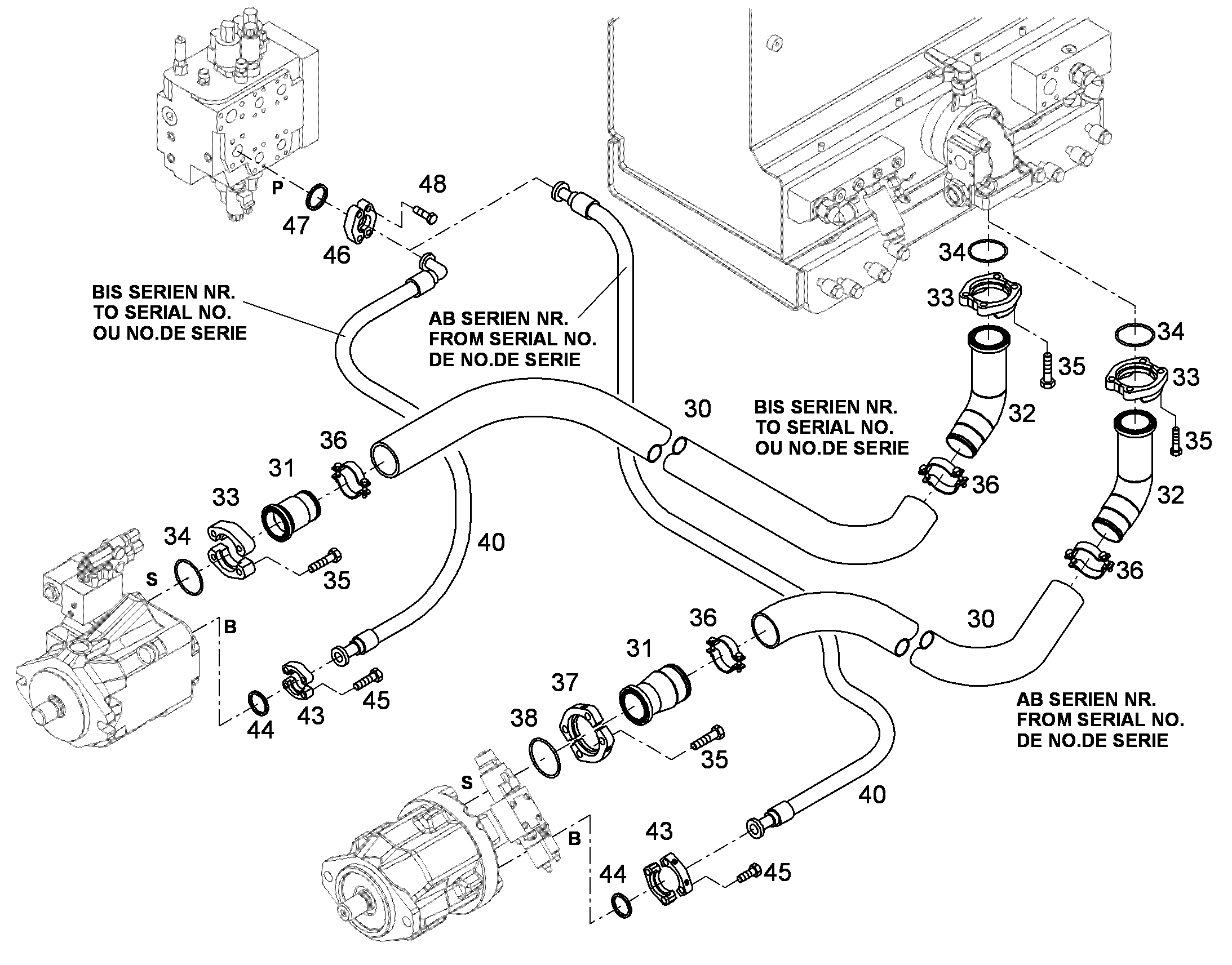 ШЛАНГ 25X1150 10296882 LIEBHERR
