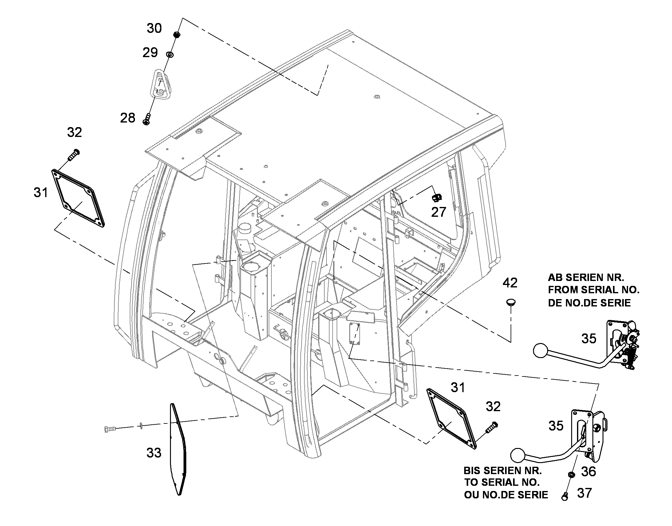 ДЕРЖАТЕЛЬ ГАЙКИ M6 413002908 LIEBHERR