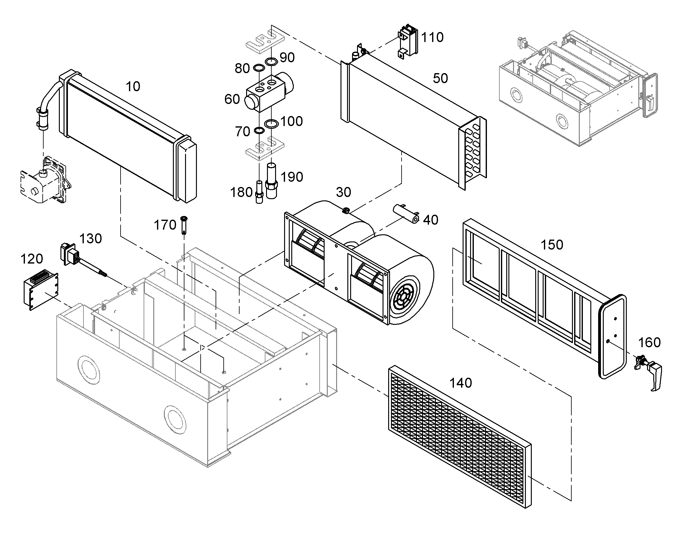 ТЕПЛООБМЕННИК 10356652 LIEBHERR