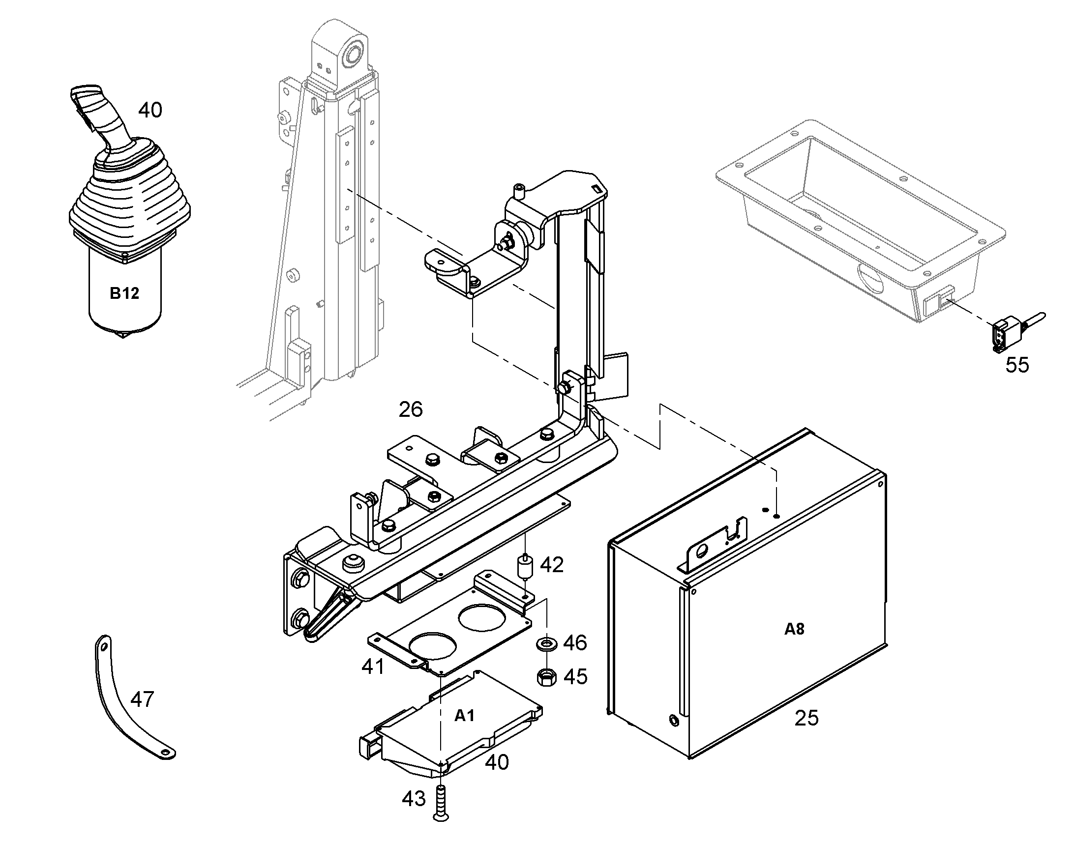 КОМПОНЕНТЫ ЭЛЕКТРОННОЙ СИСТЕМЫ 9403834 LIEBHERR