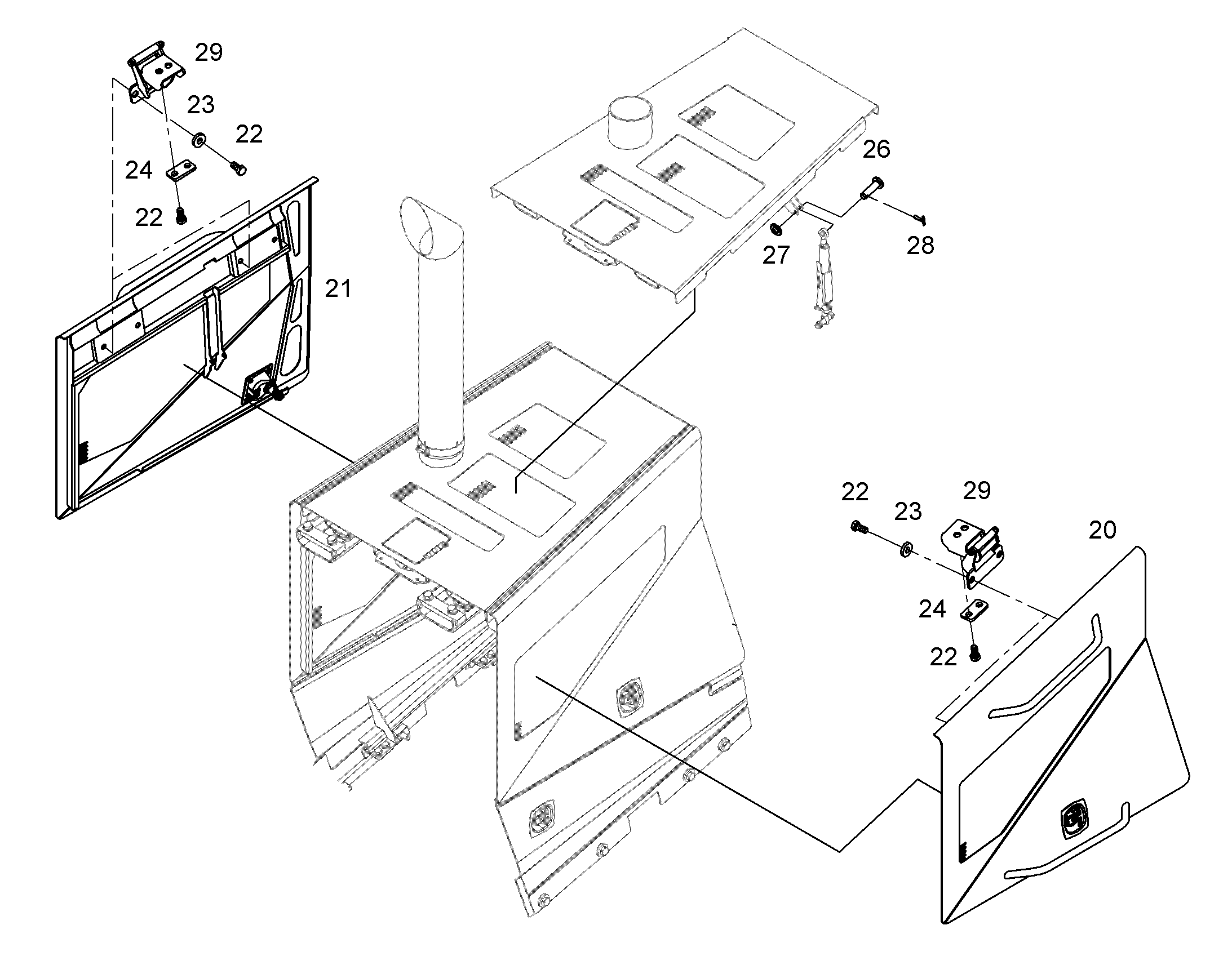 ПЛАНКА 9413544 LIEBHERR