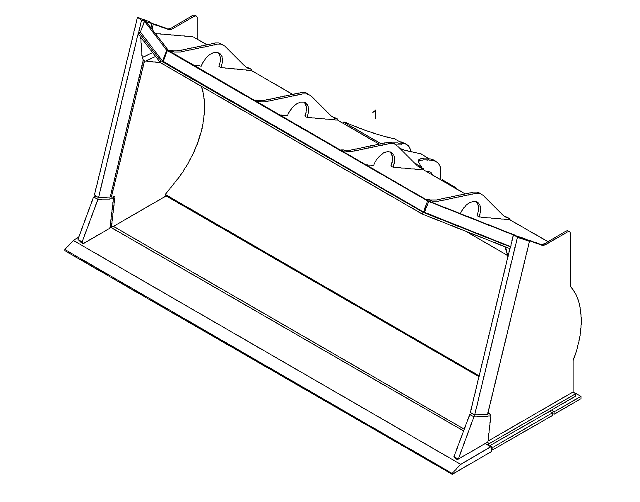 КОВШ ГРУЗОВОЙ 9419535 LIEBHERR