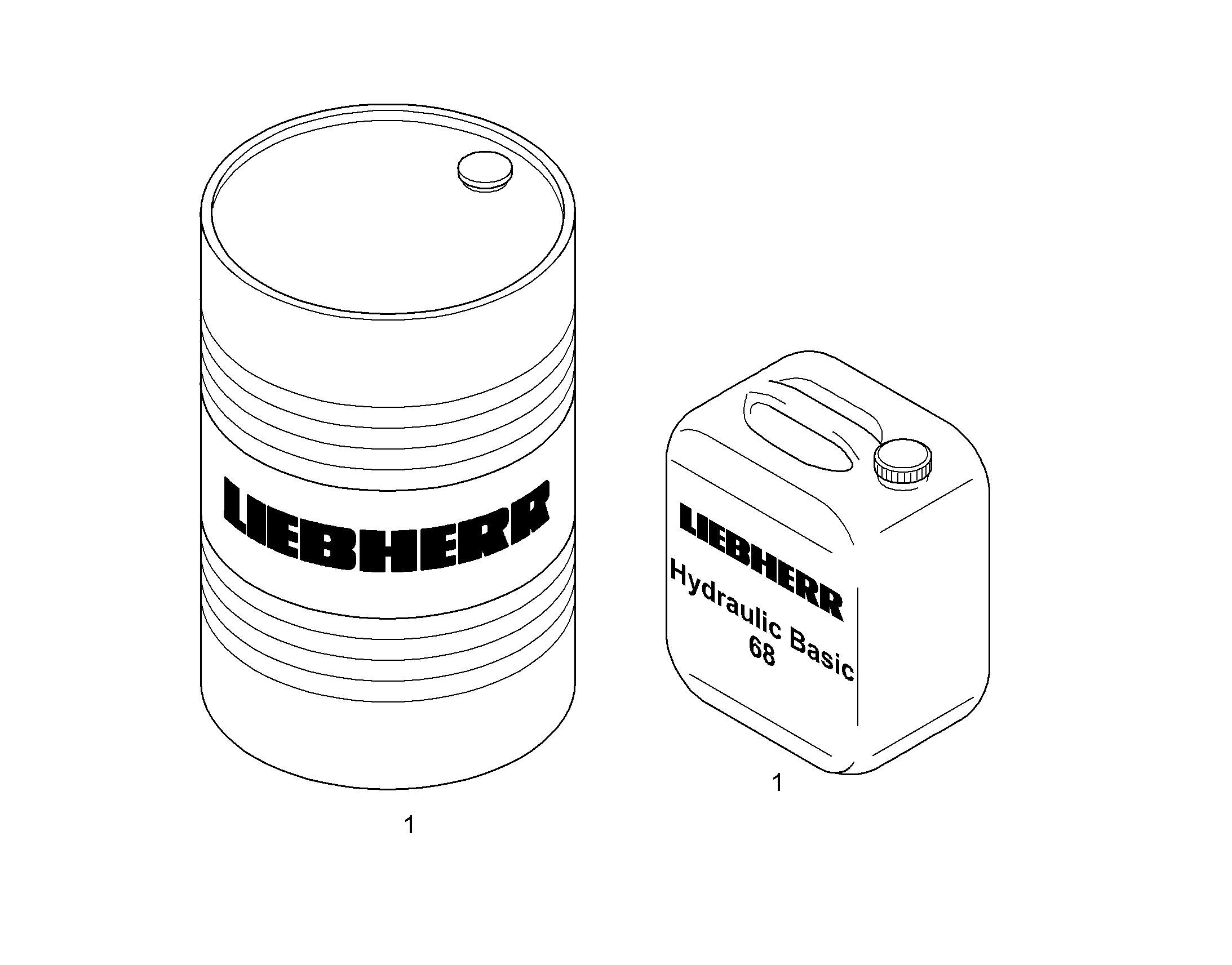 МАСЛО ДЛЯ ГИДРОСИСТЕМ ECOSAFE FR-68/OELDEFINITION 10800486 LIEBHERR