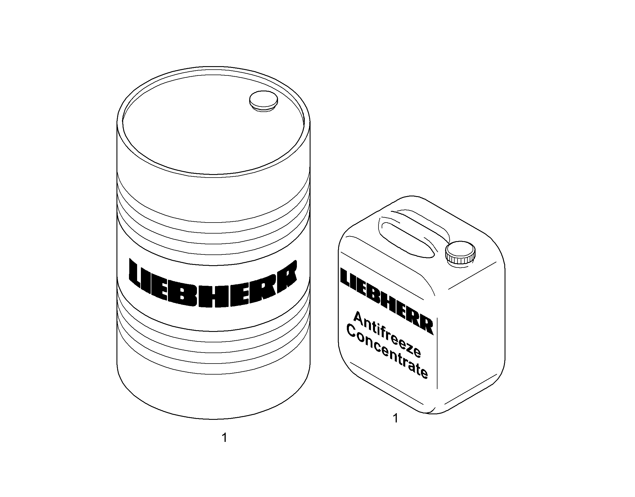 НАПОЛНЕНИЕ СИСТЕМЫ ОХЛАЖДЕНИЯ 10318308 LIEBHERR
