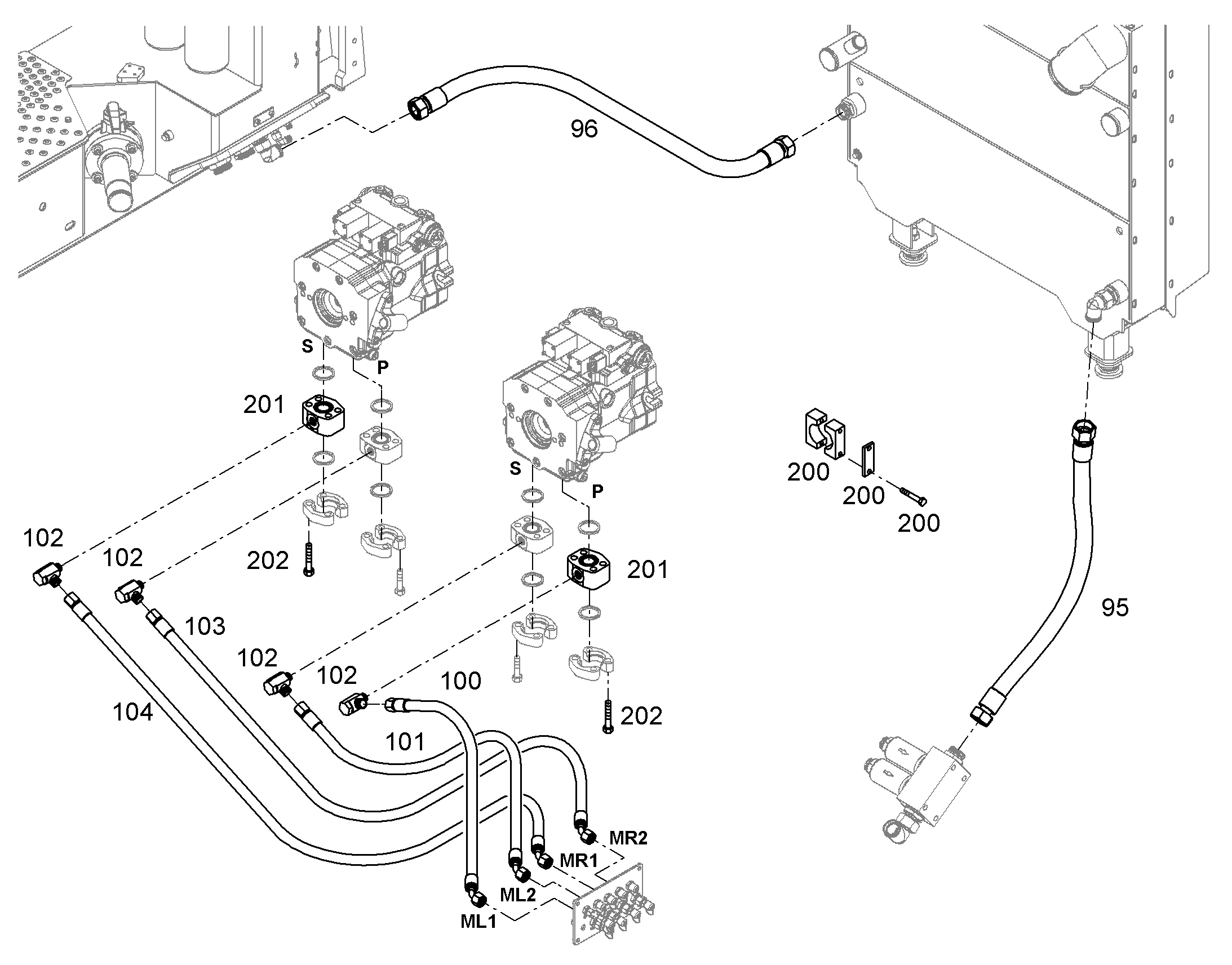 ИЗМЕРИТЕЛЬНЫЙ ФЛАНЕЦ 10305734 LIEBHERR