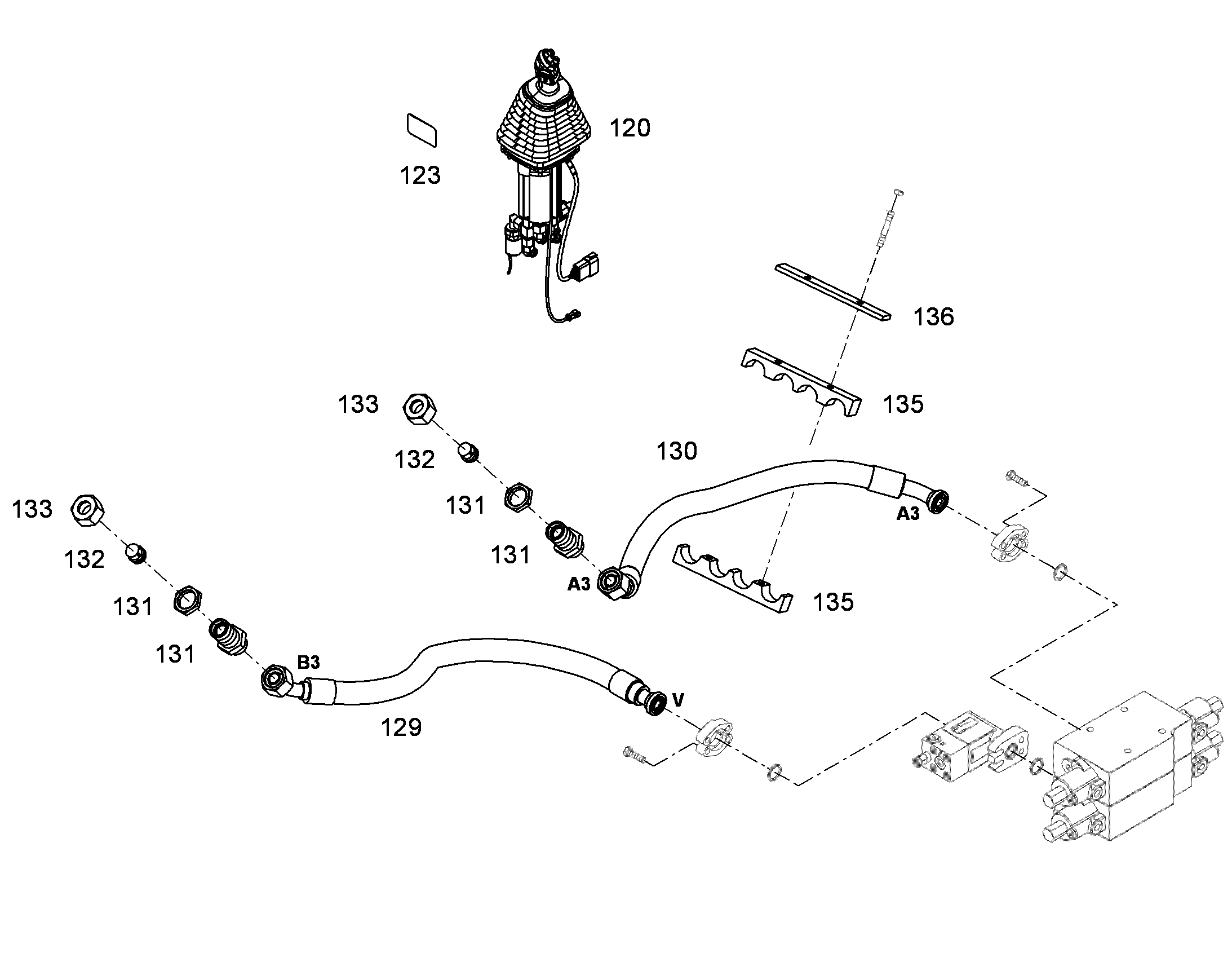 ШЛАНГ 25X1100 10814253 LIEBHERR