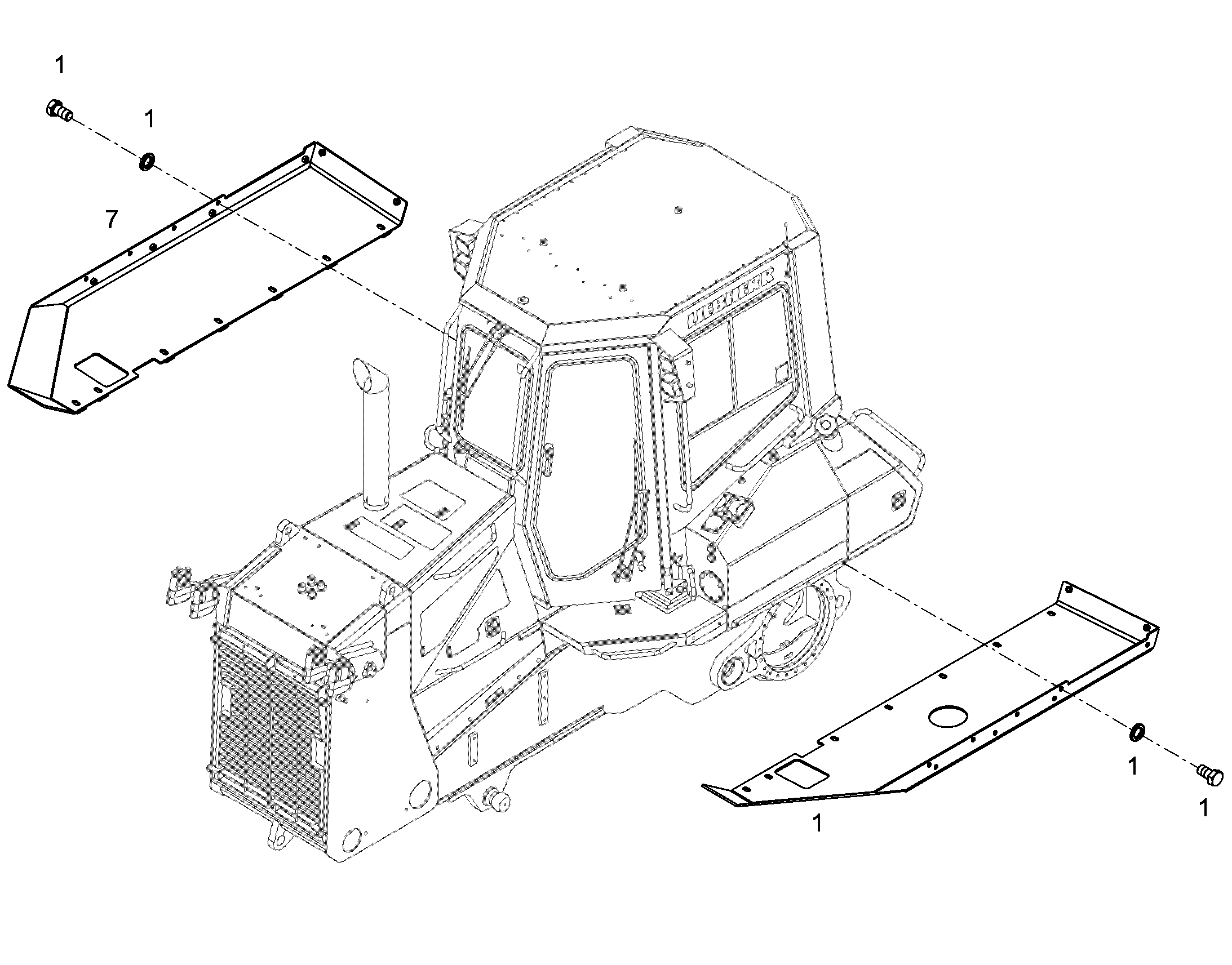 ДОРАБОТКА 10303984 LIEBHERR