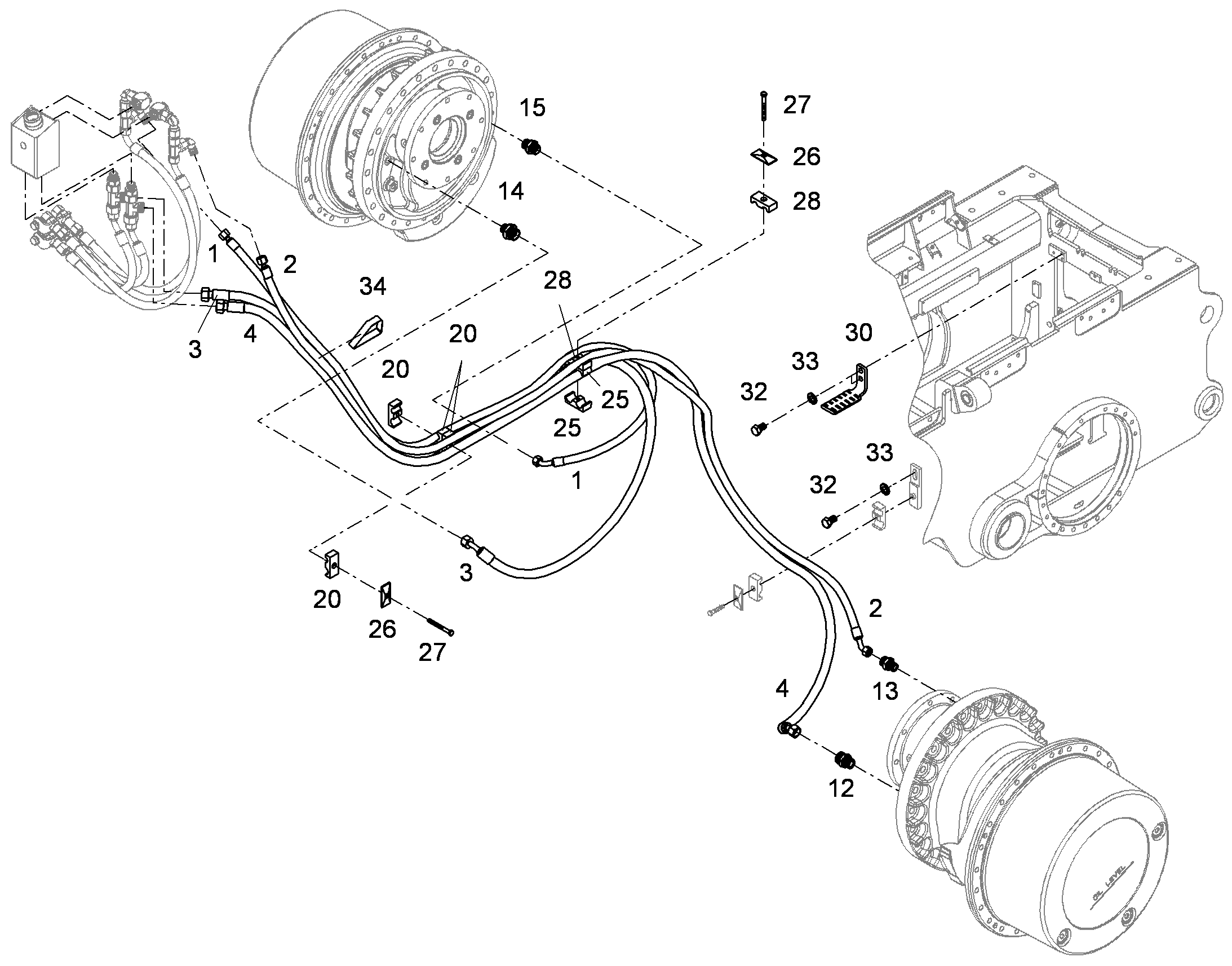 УГЛОВОЙ ПРОФИЛЬ 10304123 LIEBHERR