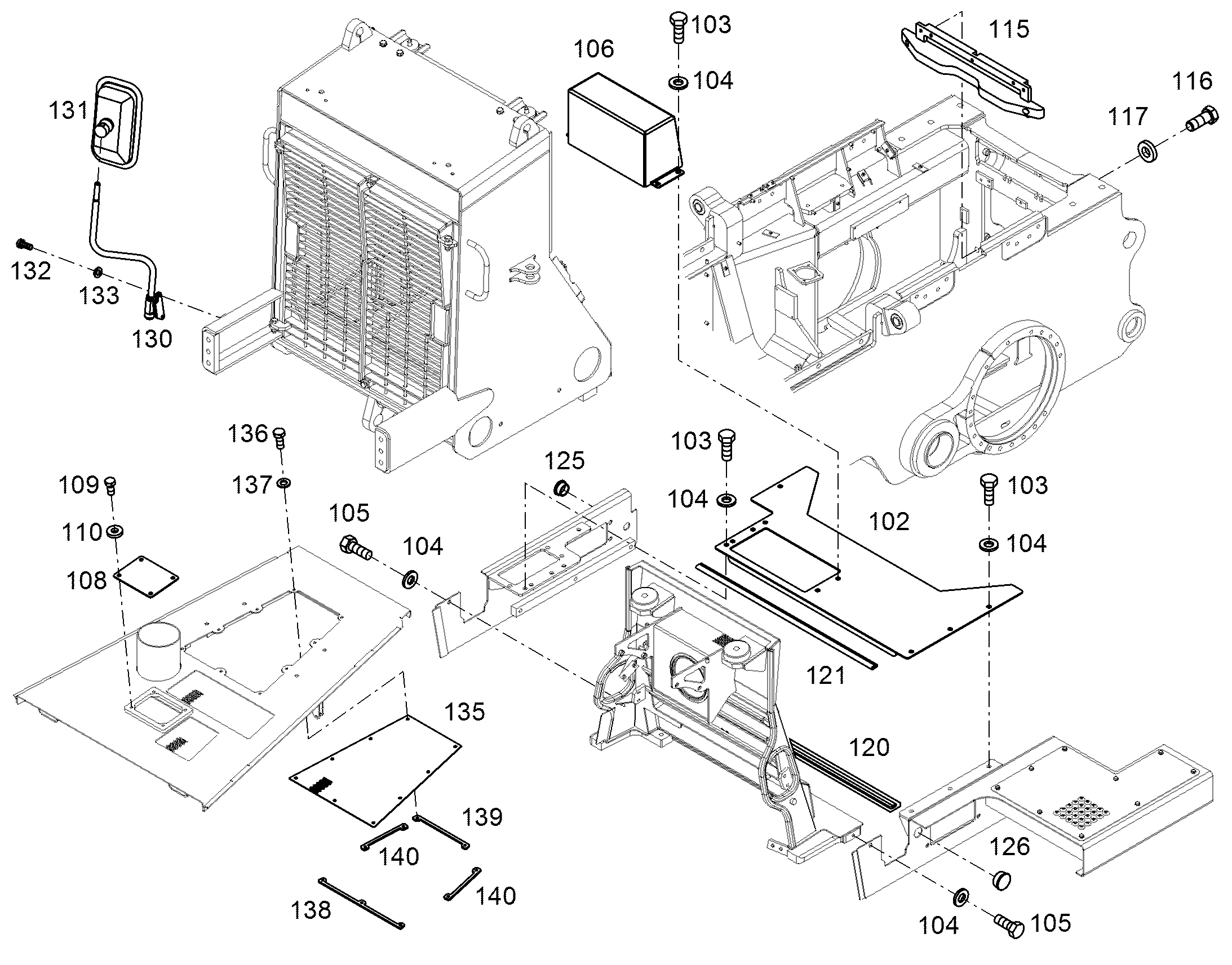 ЗАГЛУШКА GPN300/39 NATUR 10443591 LIEBHERR