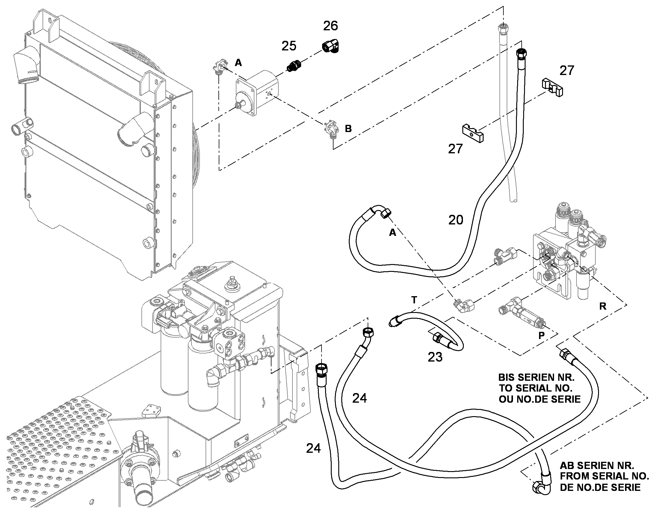 ШЛАНГ 16X2700 10475355 LIEBHERR
