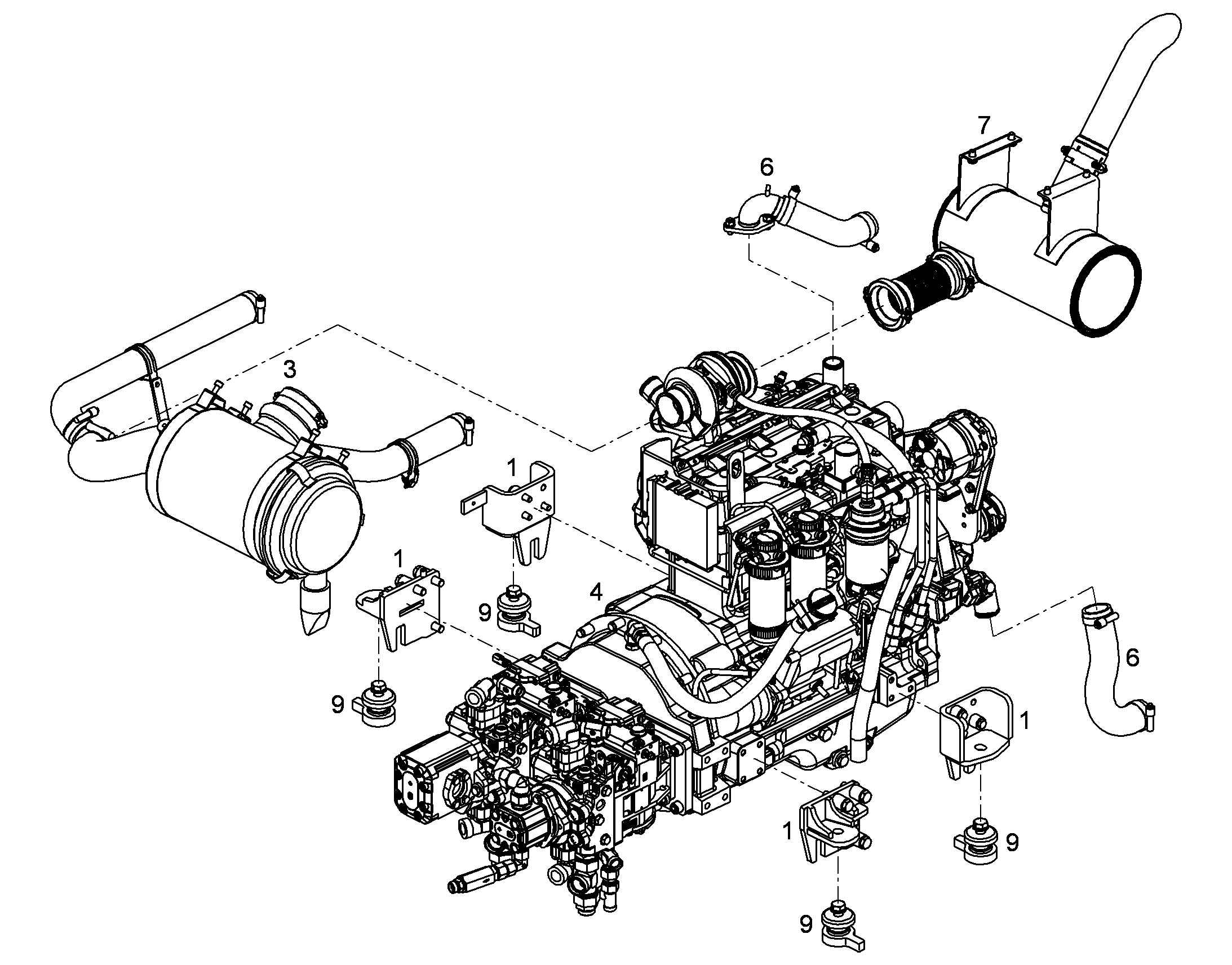 ДЕТАЛИ КРЕПЕЖНЫЕ 9417067 LIEBHERR