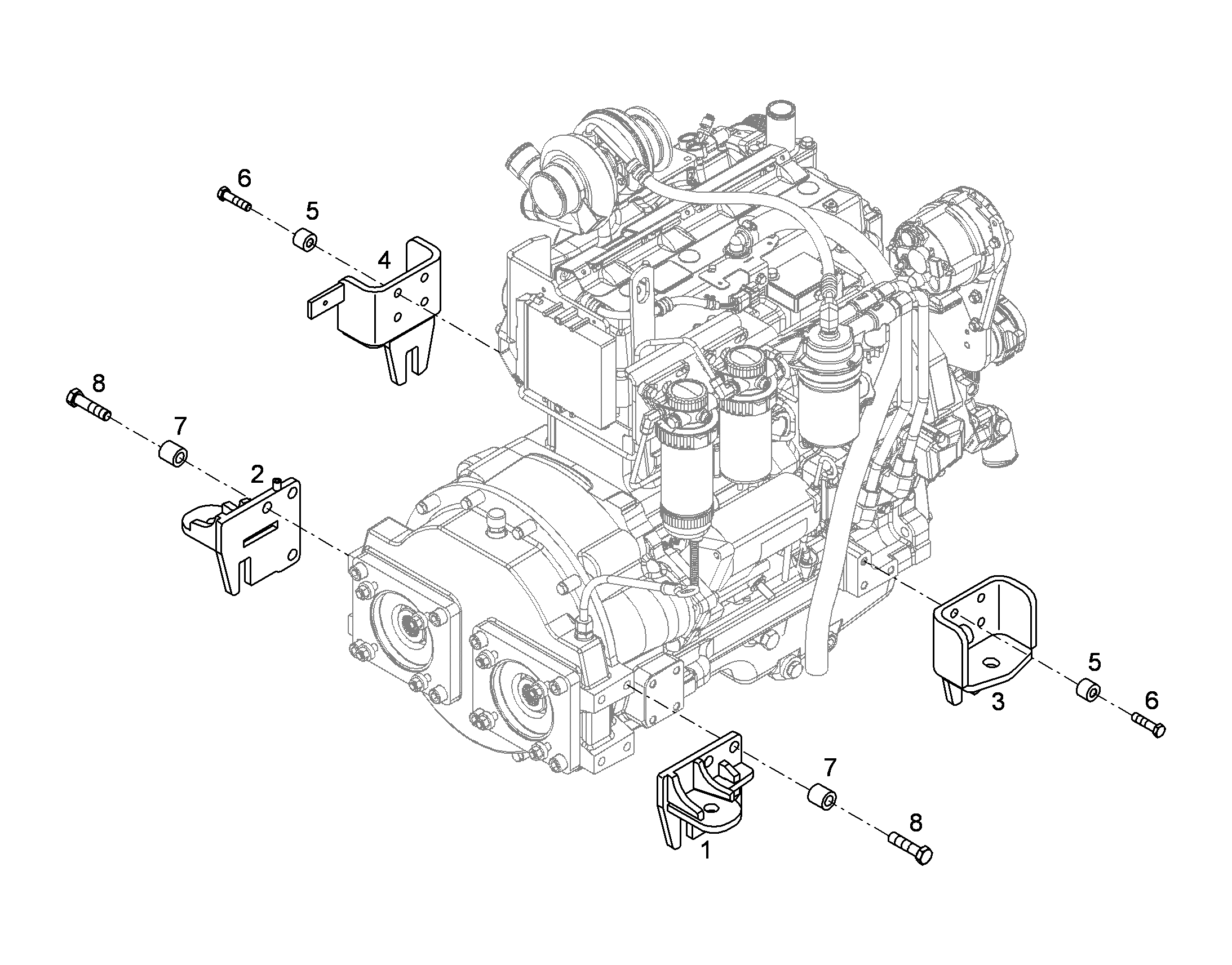 КОНСОЛЬ 10305419 LIEBHERR