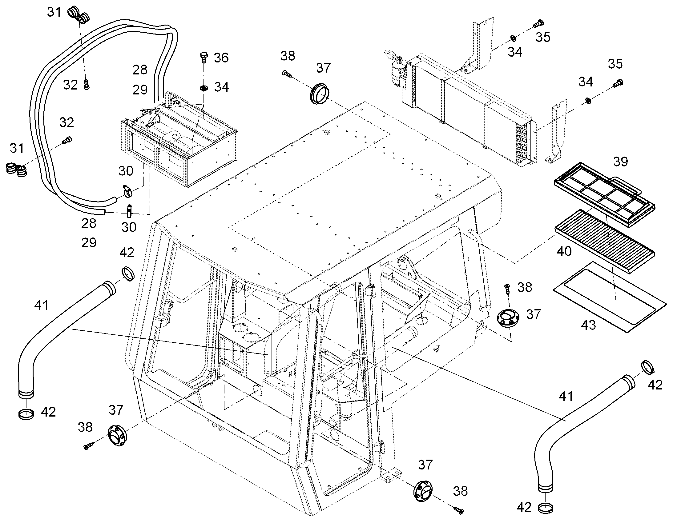 НАСТИЛ УПЛОТНИТЕЛЬНЫЙ 10319397 LIEBHERR