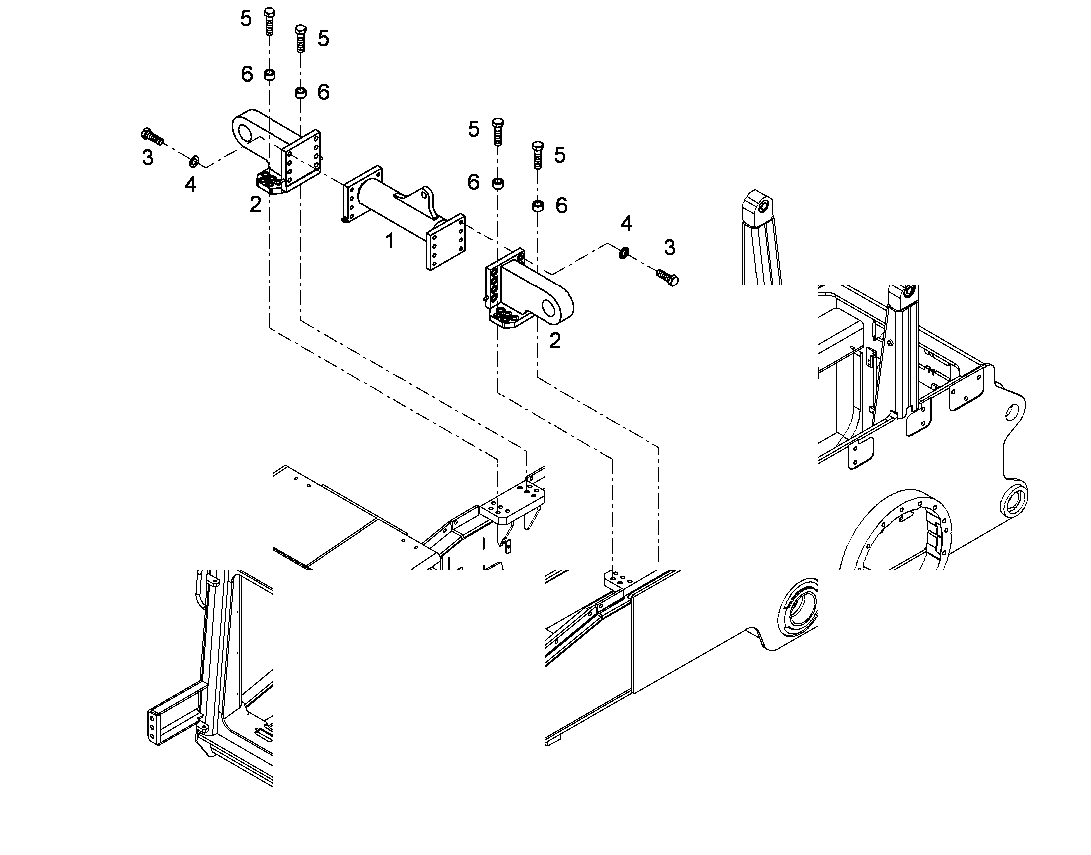 НАРУЖНАЯ ОПОРА 10322384 LIEBHERR