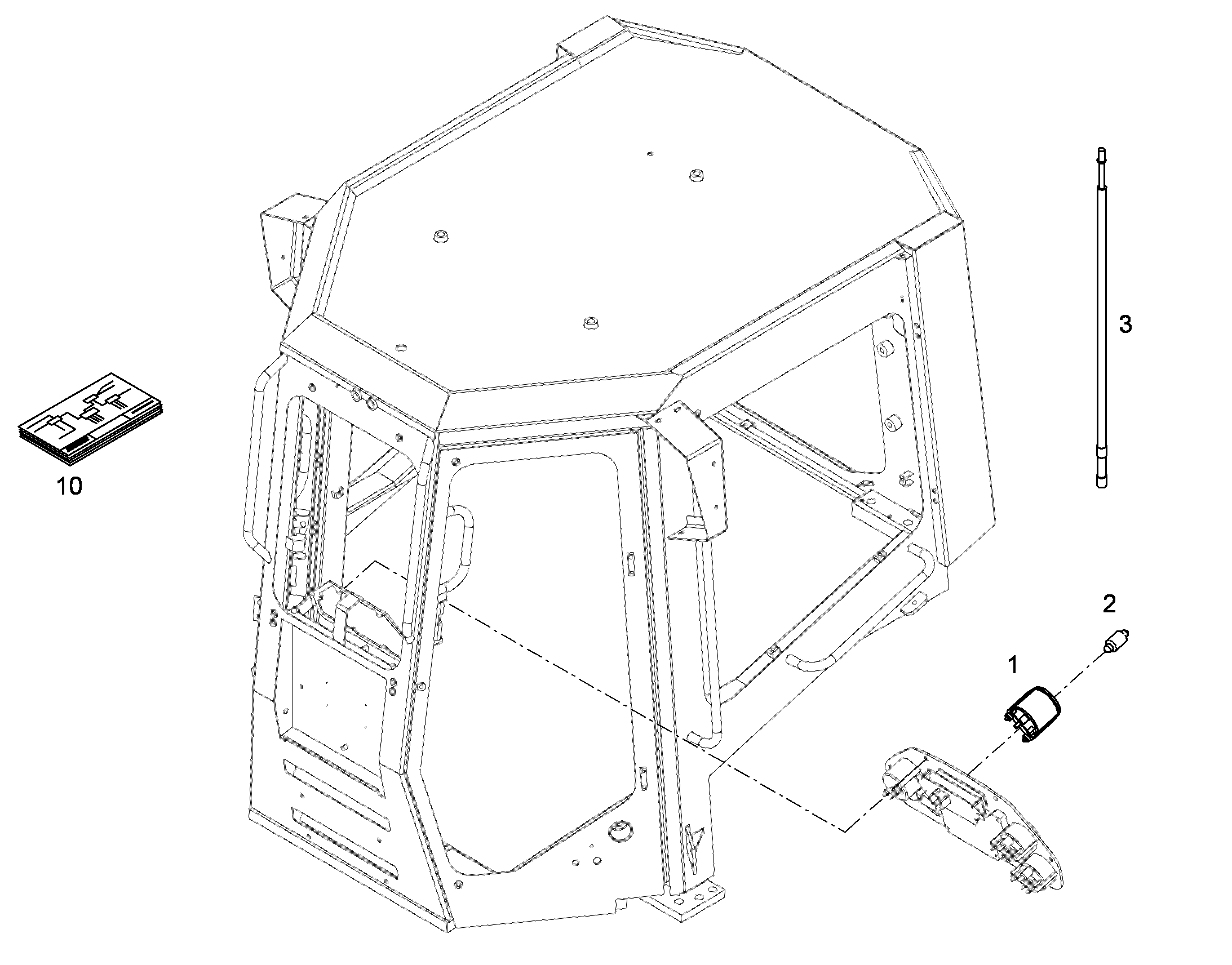 СХЕМА КОММУТАЦИОННАЯ E-STLPL 10308331 LIEBHERR
