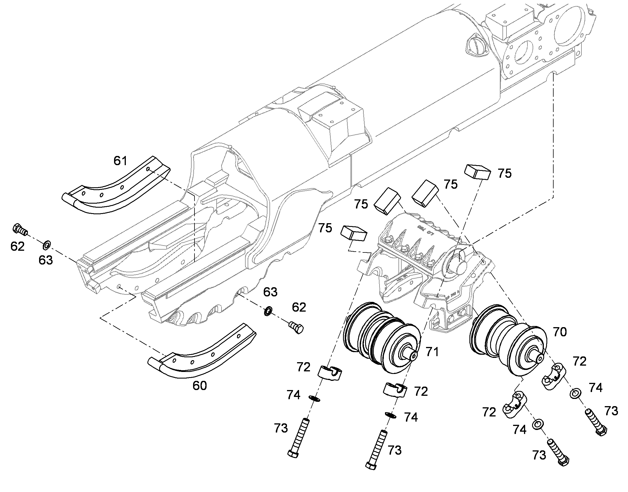 ГИЛЬЗА РАСПОРНАЯ 25X44X9 10317536 LIEBHERR