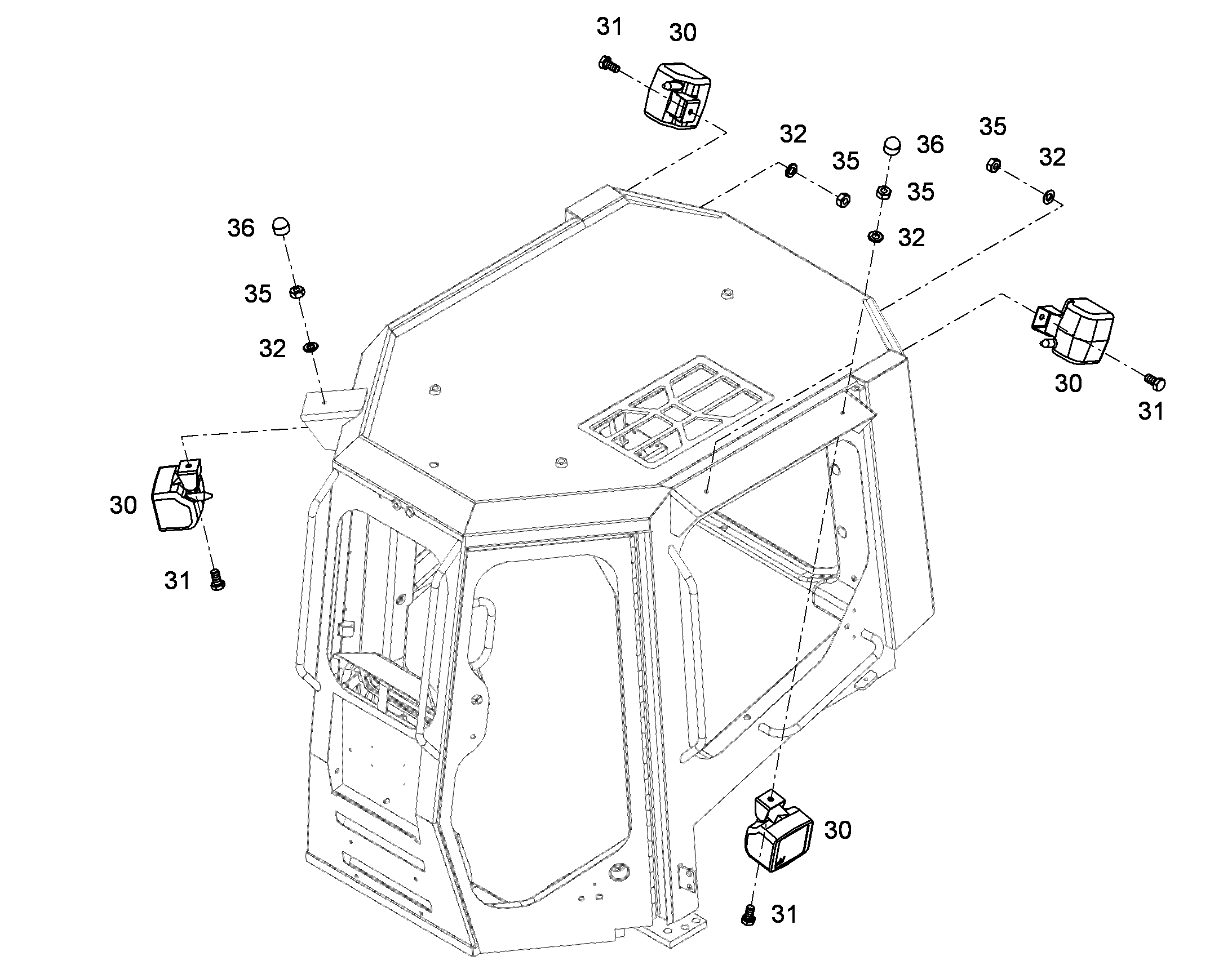 КСЕНОНОВЫЕ ФАРЫ 10313232 LIEBHERR
