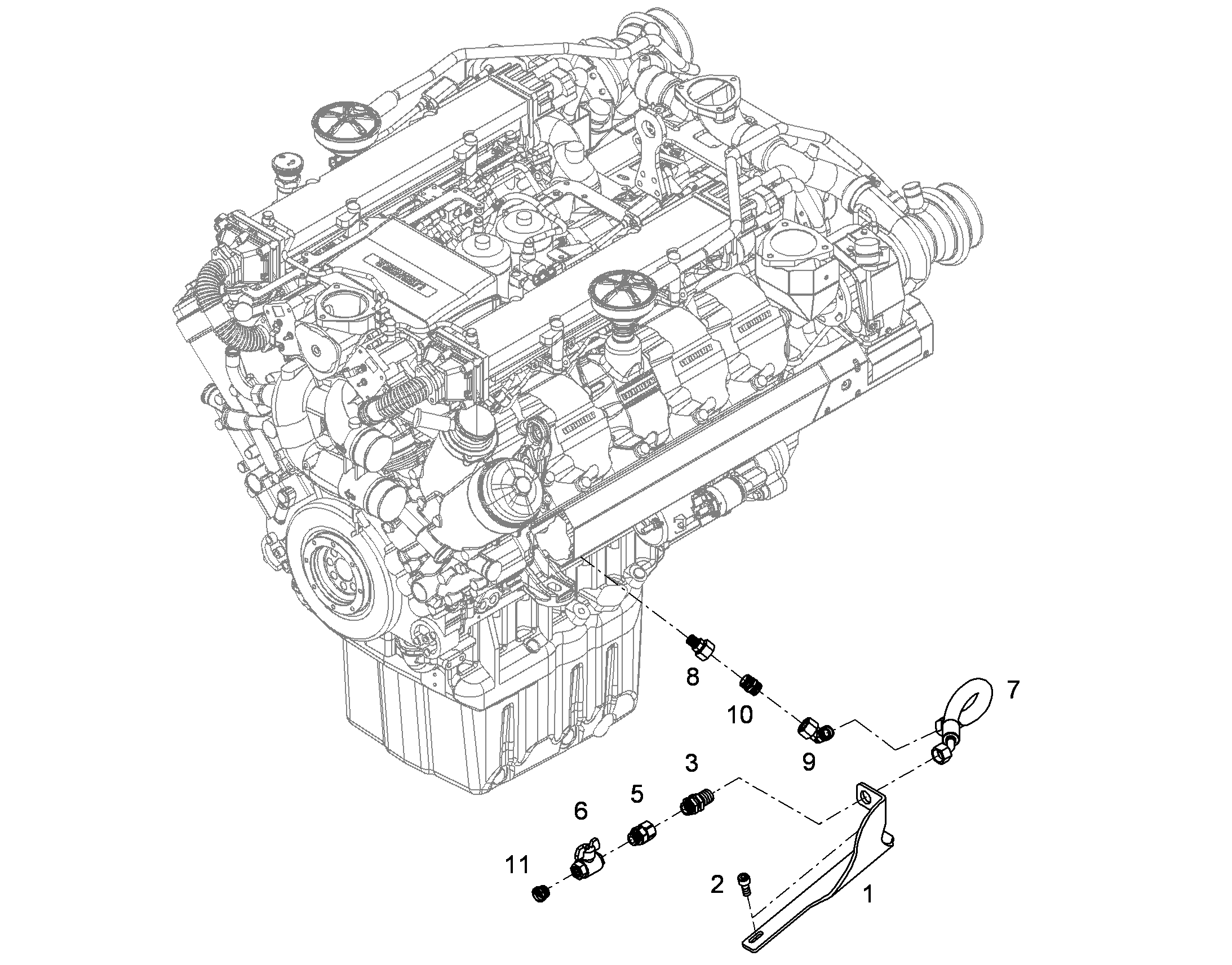 ДОРАБОТКА ПАТРУБКА EGE 15L G1/2A 10311570 LIEBHERR