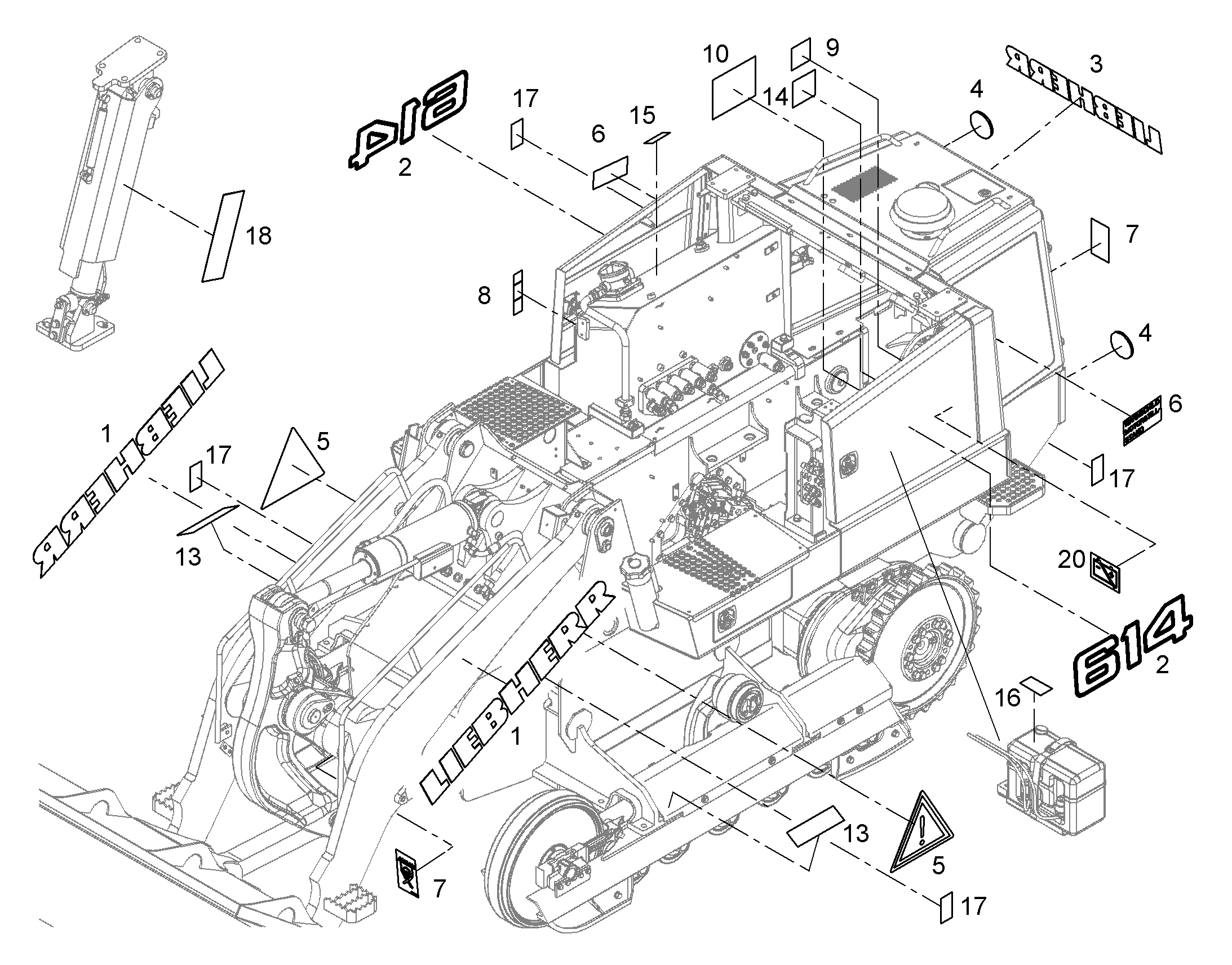 ЗАПОЛНЕНИЕ МАСЛОМ 10303476 LIEBHERR