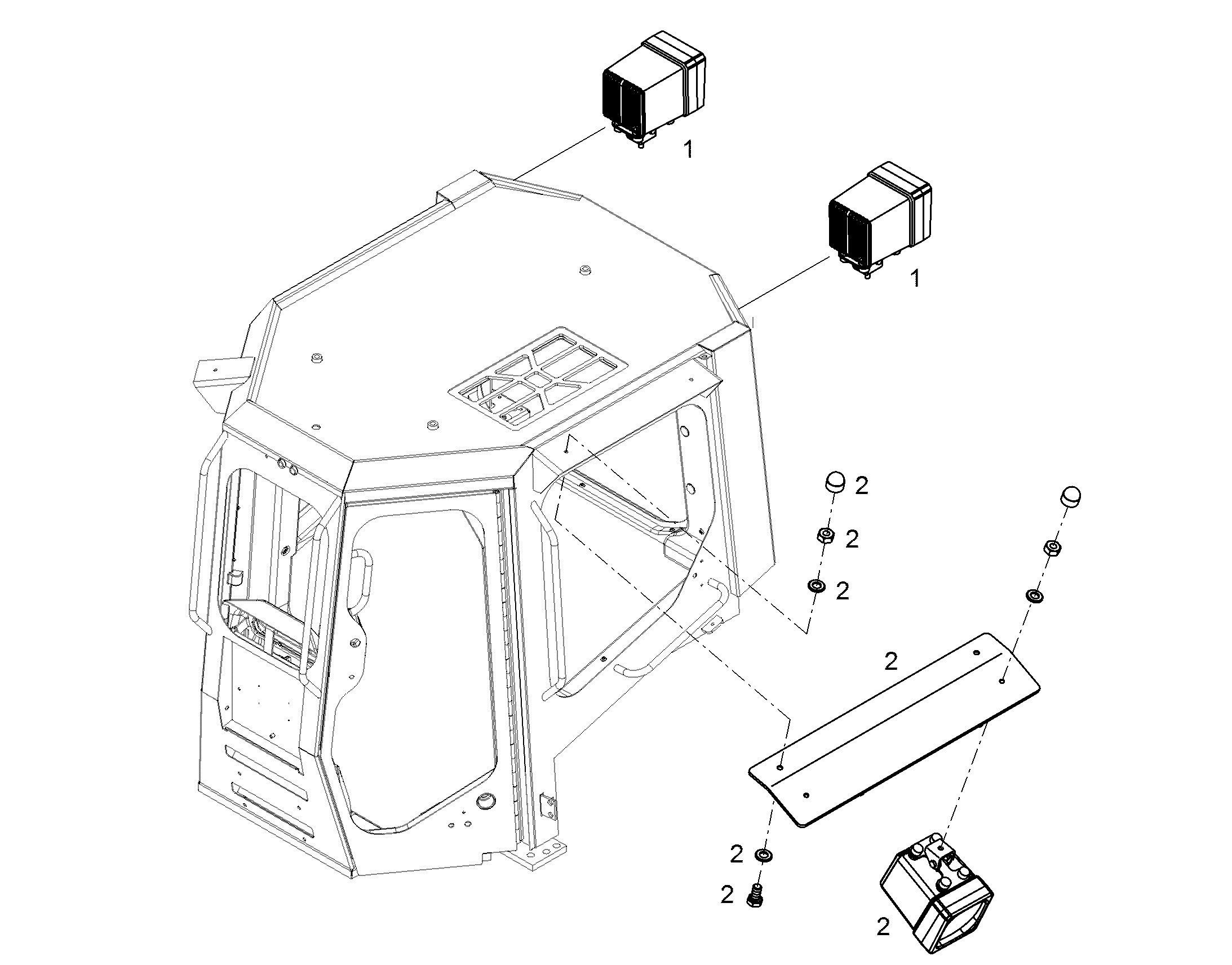 КСЕНОНОВЫЕ ФАРЫ 10313233 LIEBHERR