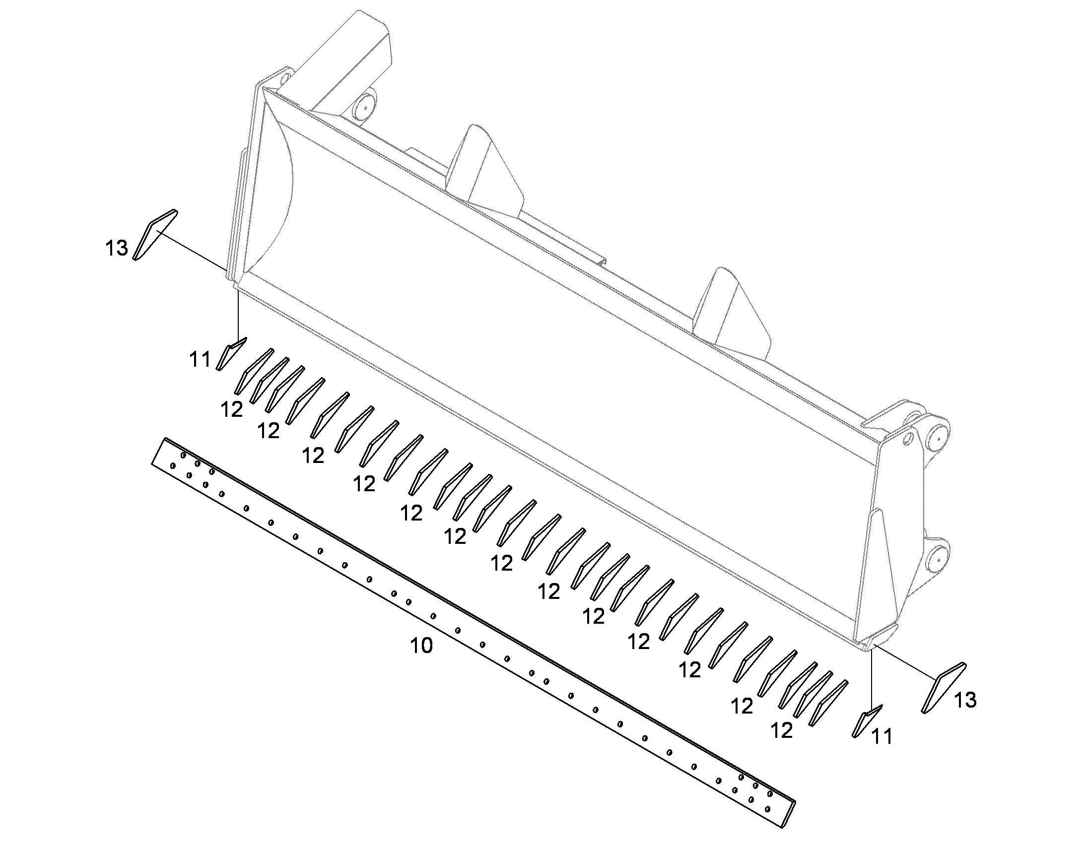 БОКОВАЯ ДЕТАЛЬ 10313788 LIEBHERR