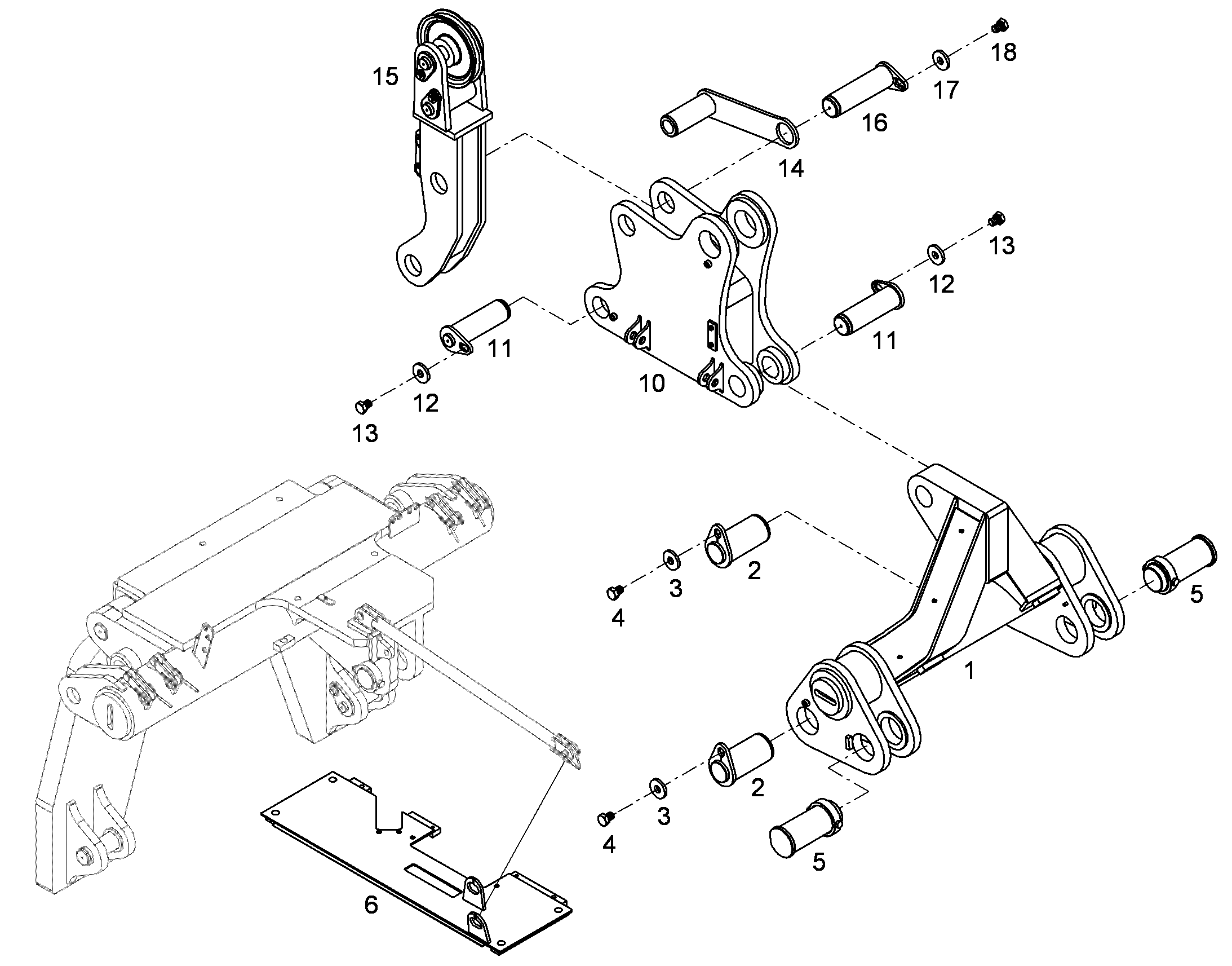 РАМА 10313632 LIEBHERR