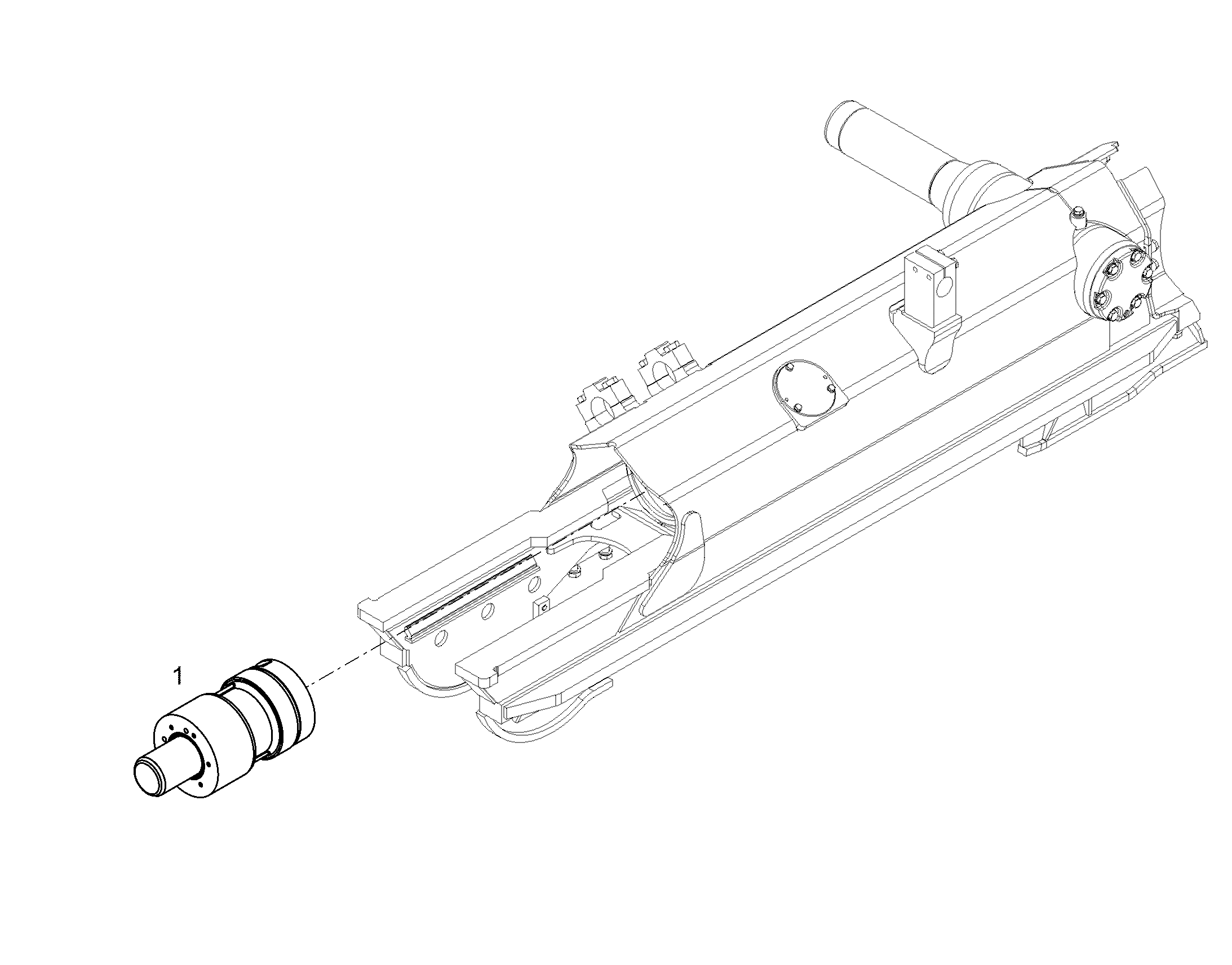 НАТЯЖНОЙ ЦИЛИНДР 11101660 LIEBHERR