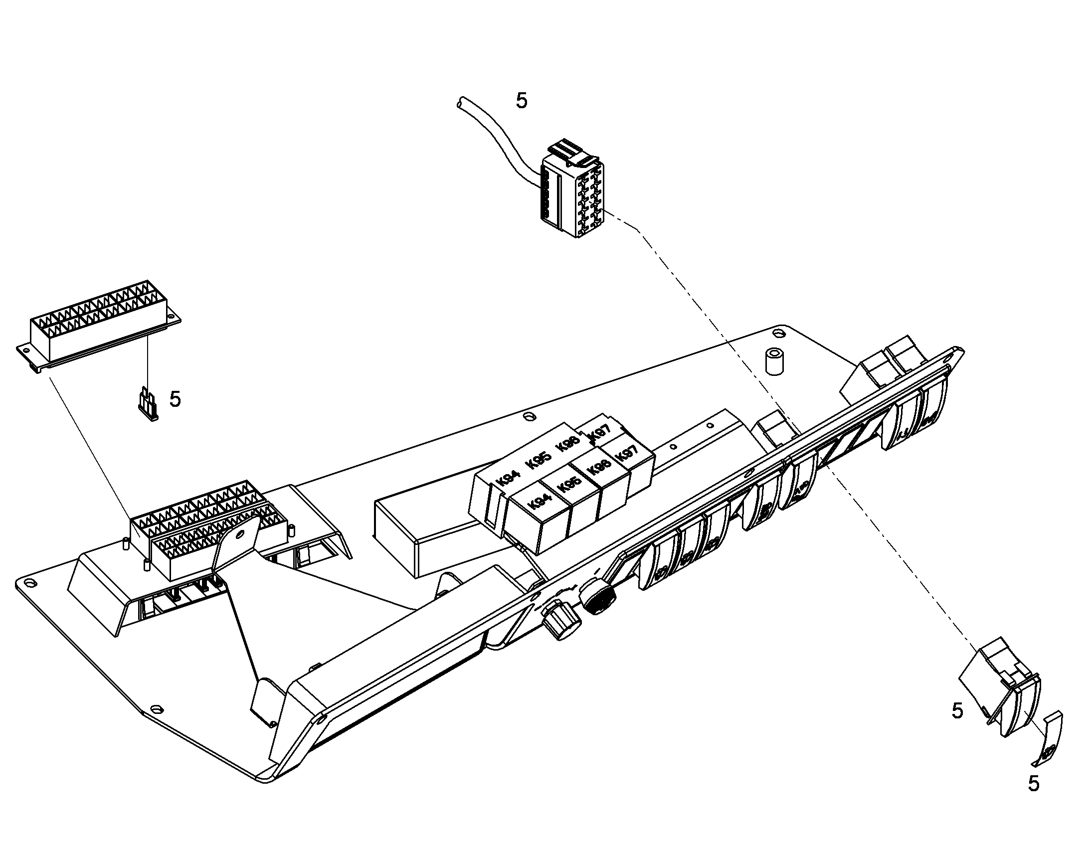 ОСНАСТКА КАБИНЫ 10315848 LIEBHERR