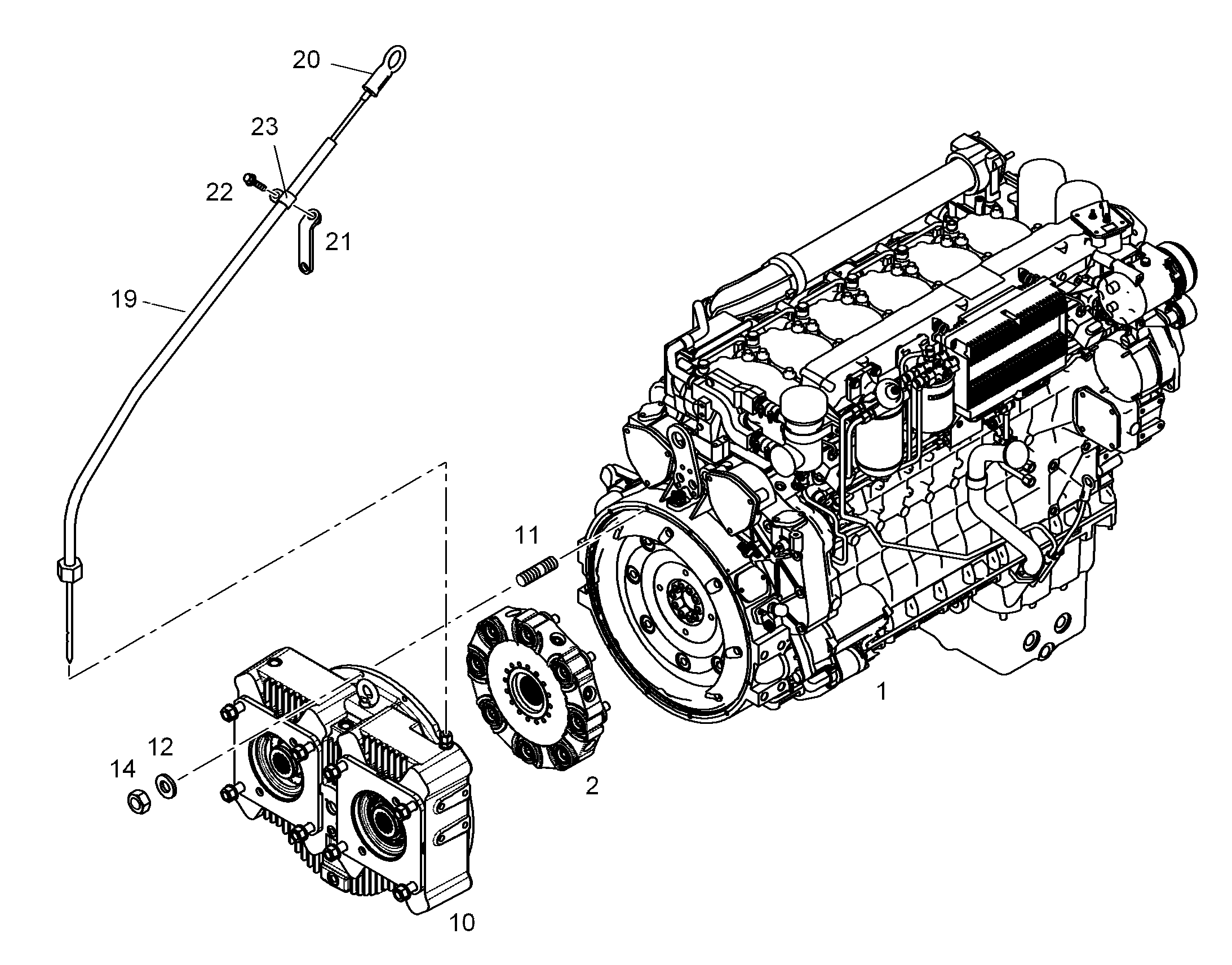 КОРОБКА НАСОСА РАЗДАТОЧНАЯ 10119691 LIEBHERR